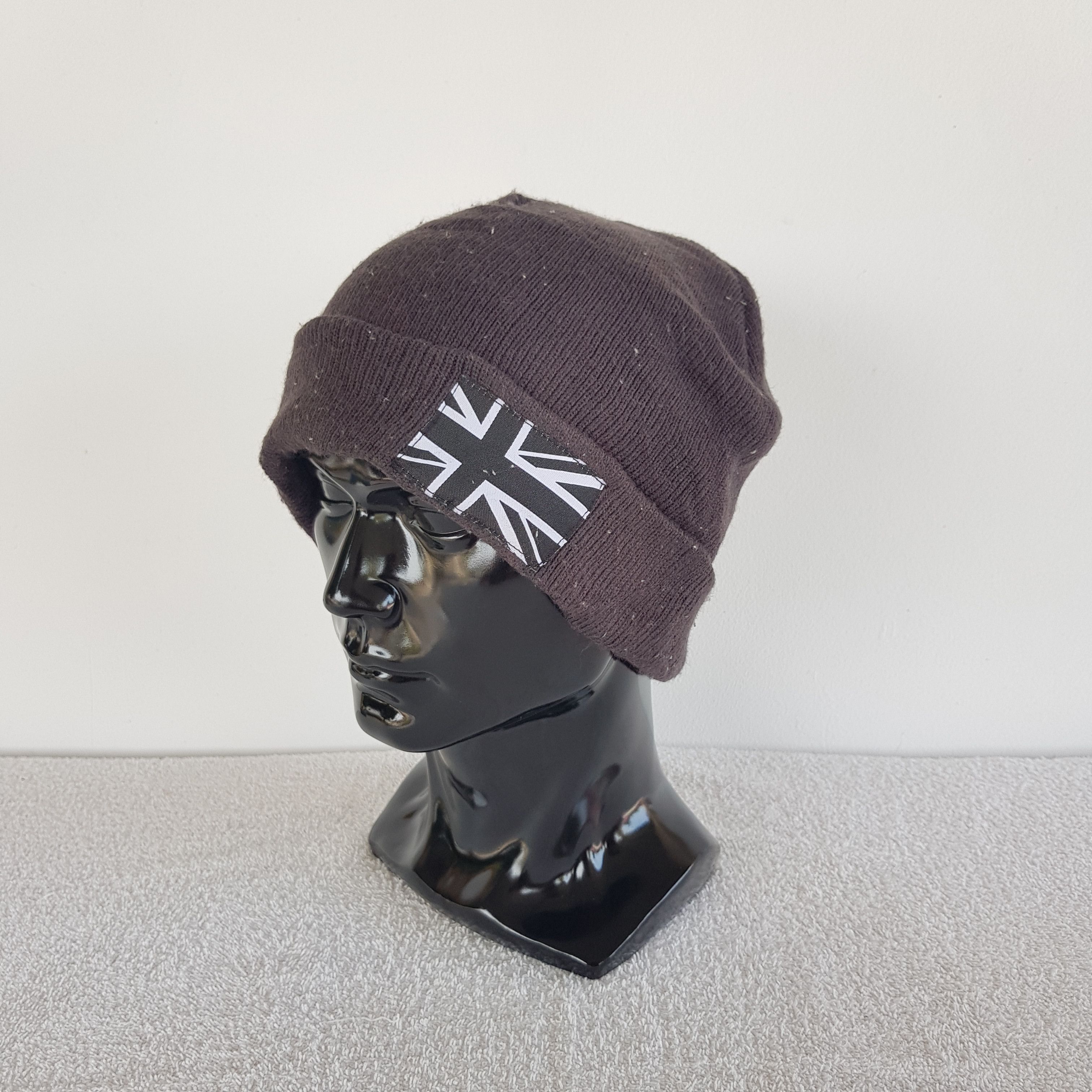 If Six Was Nine × Japanese Brand × Vintage Japanese Beanie Snow British Flag Mod Cap Knitted Hats Size ONE SIZE - 1 Thumbnail