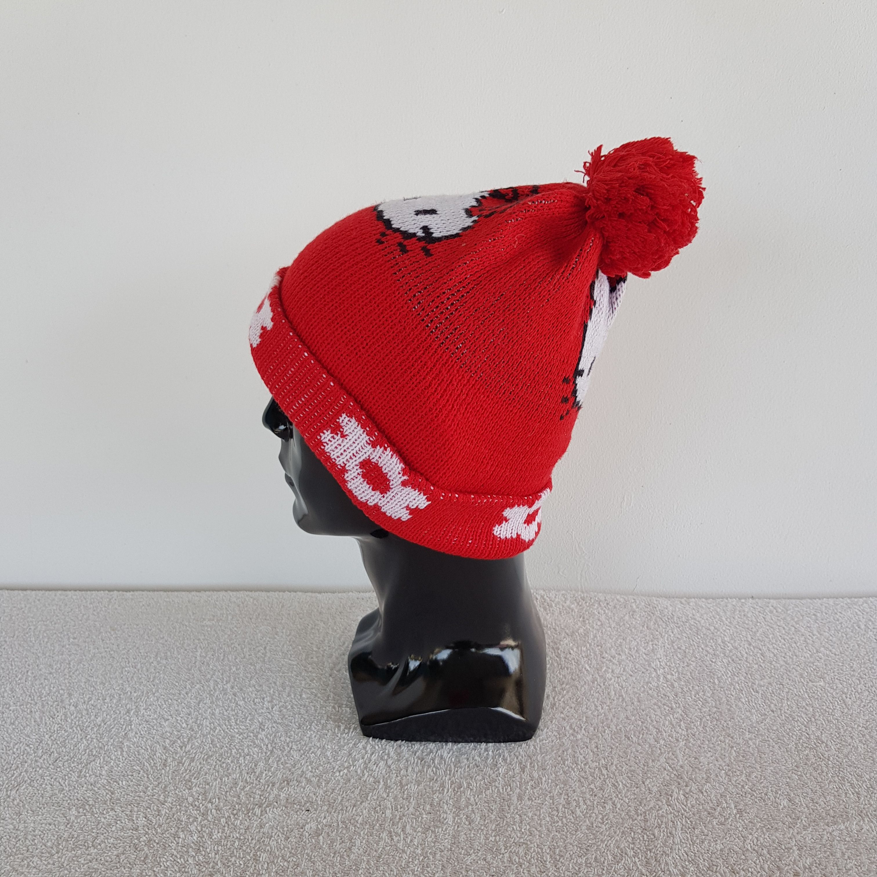 Japanese Brand Vintage Hello Kitty Beanie Snow Cap Knitted Cartoon Hats Size ONE SIZE - 5 Thumbnail