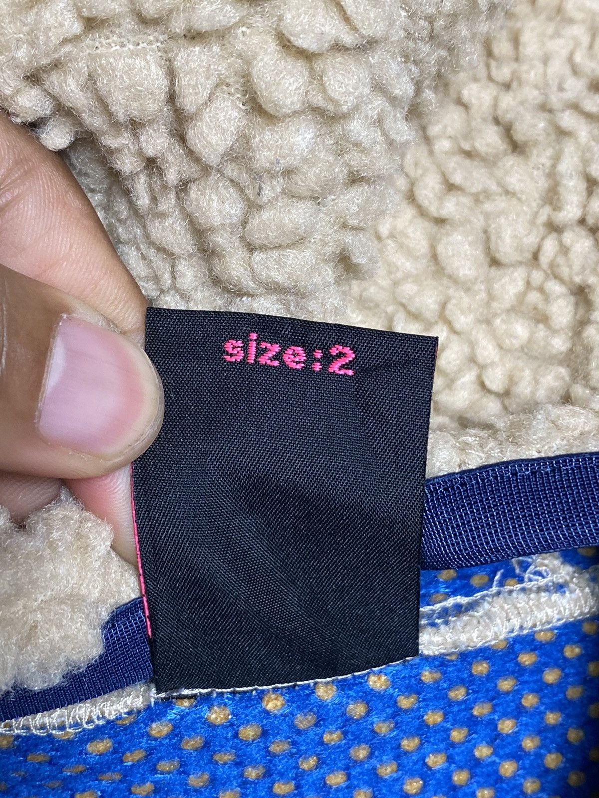 Japanese Brand × Vintage Vintage Xgirl Deep Pile Fleece Jacket Hoodies / Patagonia Size US S / EU 44-46 / 1 - 8 Thumbnail