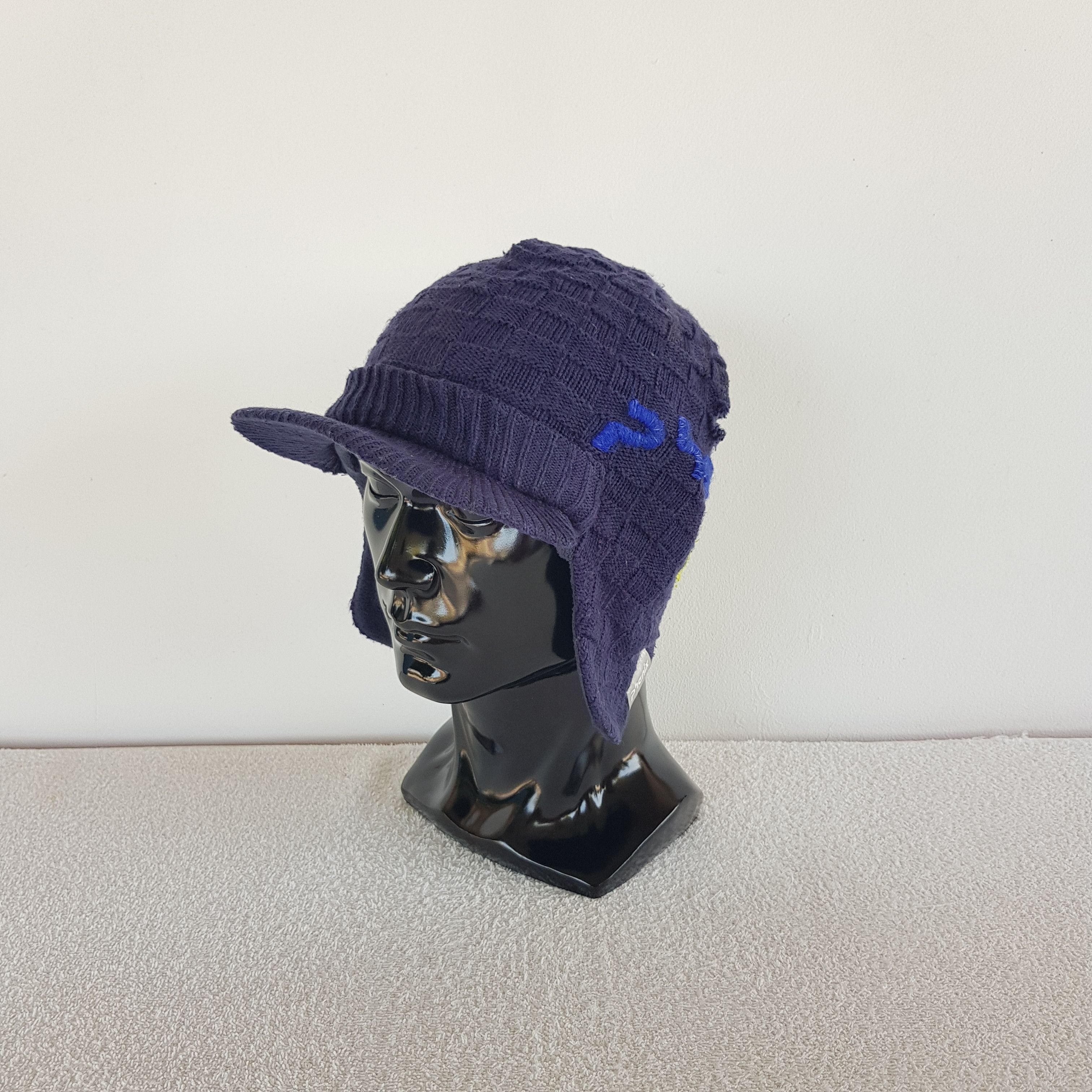If Six Was Nine × Japanese Brand × Vintage Japanese Balaclava Hats Crochet Knitted Beanie Snow Cap Size ONE SIZE - 1 Thumbnail