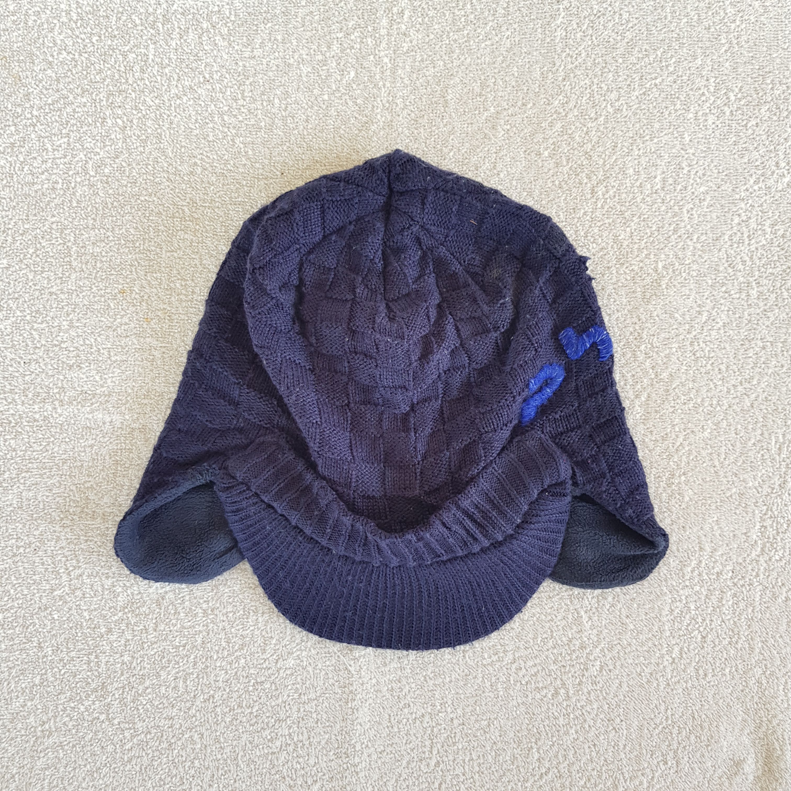 If Six Was Nine × Japanese Brand × Vintage Japanese Balaclava Hats Crochet Knitted Beanie Snow Cap Size ONE SIZE - 6 Thumbnail