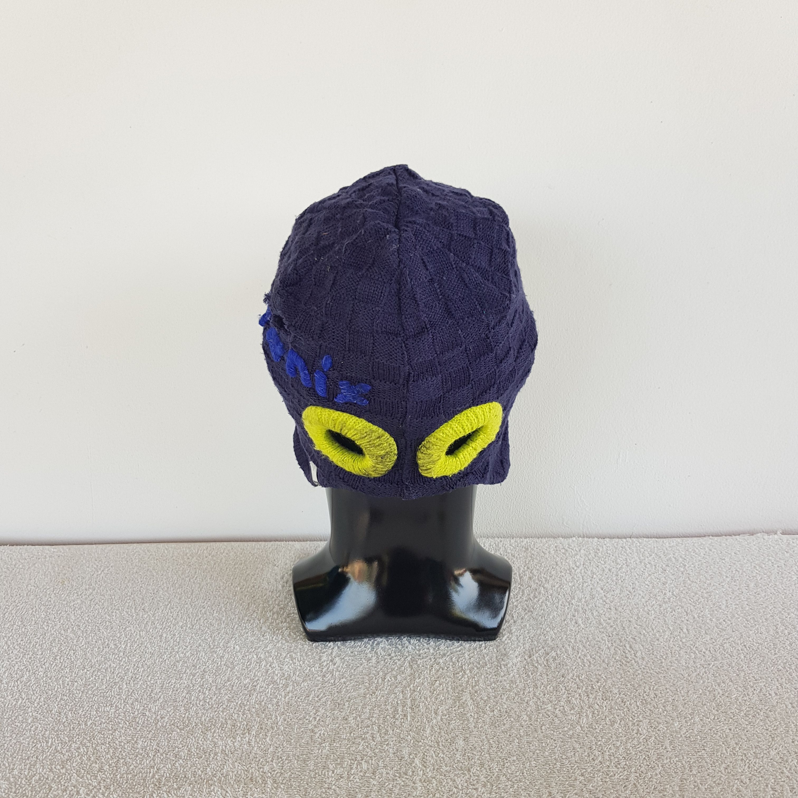 If Six Was Nine × Japanese Brand × Vintage Japanese Balaclava Hats Crochet Knitted Beanie Snow Cap Size ONE SIZE - 4 Thumbnail