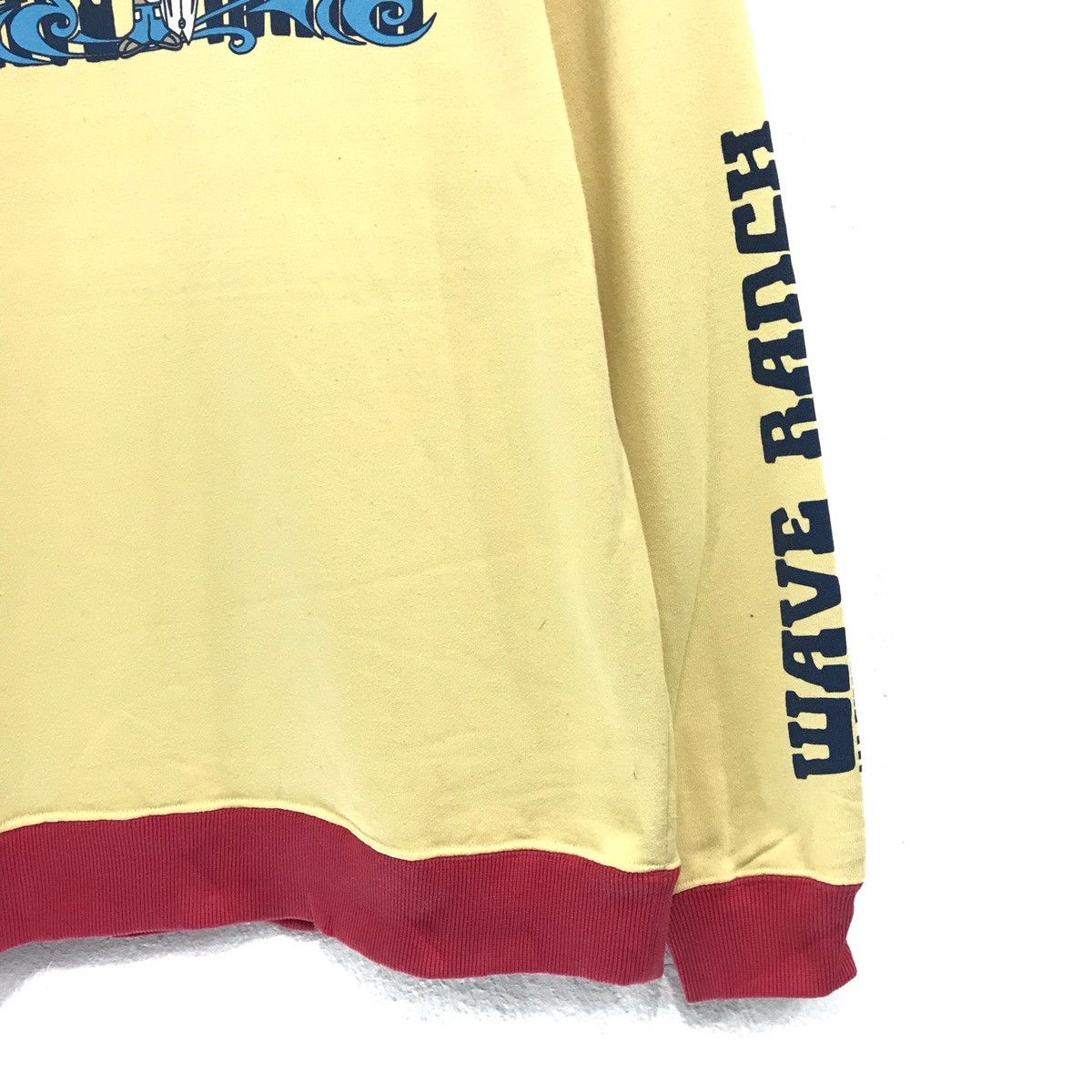 Japanese Brand Vintage Wave Ranch Sweatshirt Biglogo Spellout Wave Ranch Size US M / EU 48-50 / 2 - 7 Thumbnail