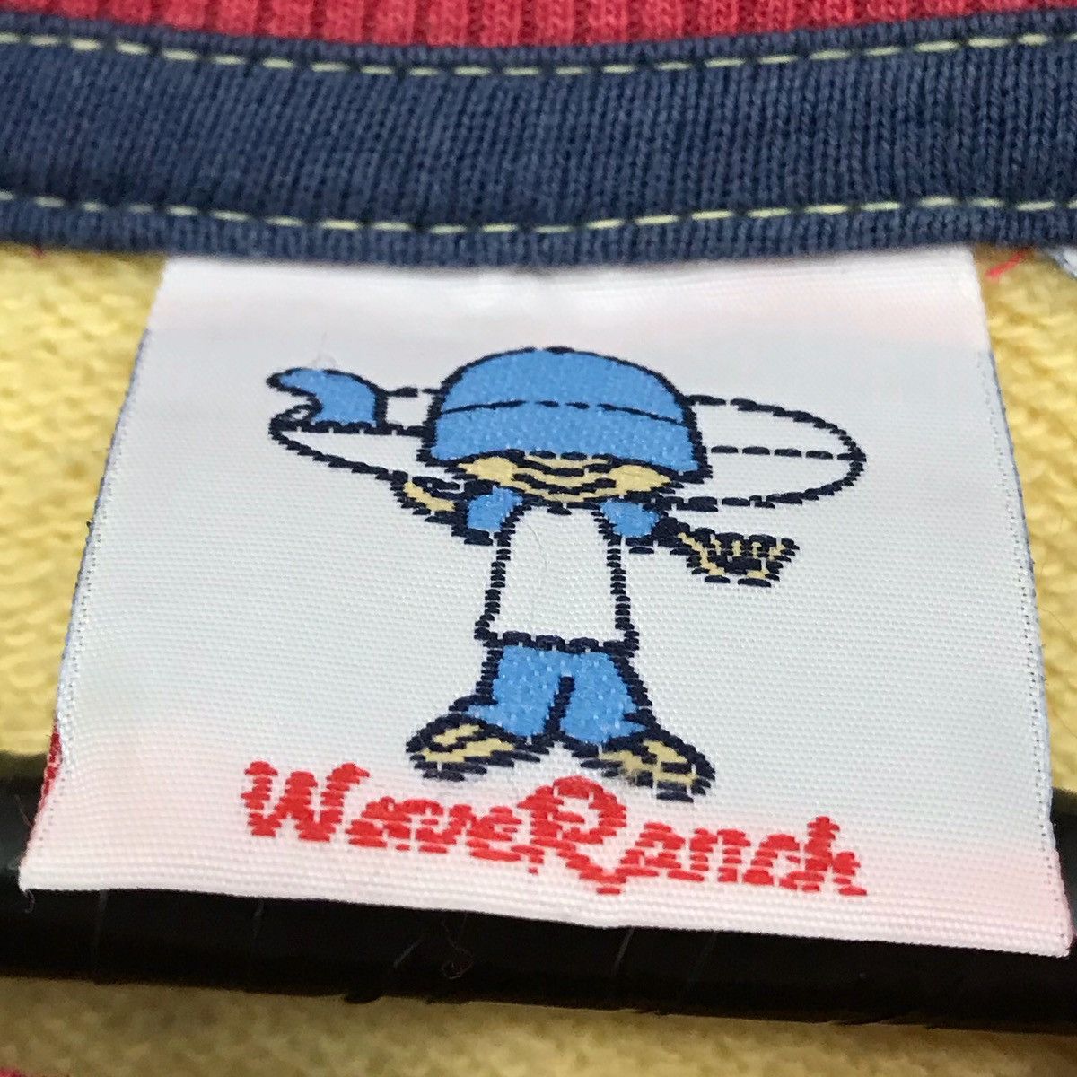 Japanese Brand Vintage Wave Ranch Sweatshirt Biglogo Spellout Wave Ranch Size US M / EU 48-50 / 2 - 10 Thumbnail