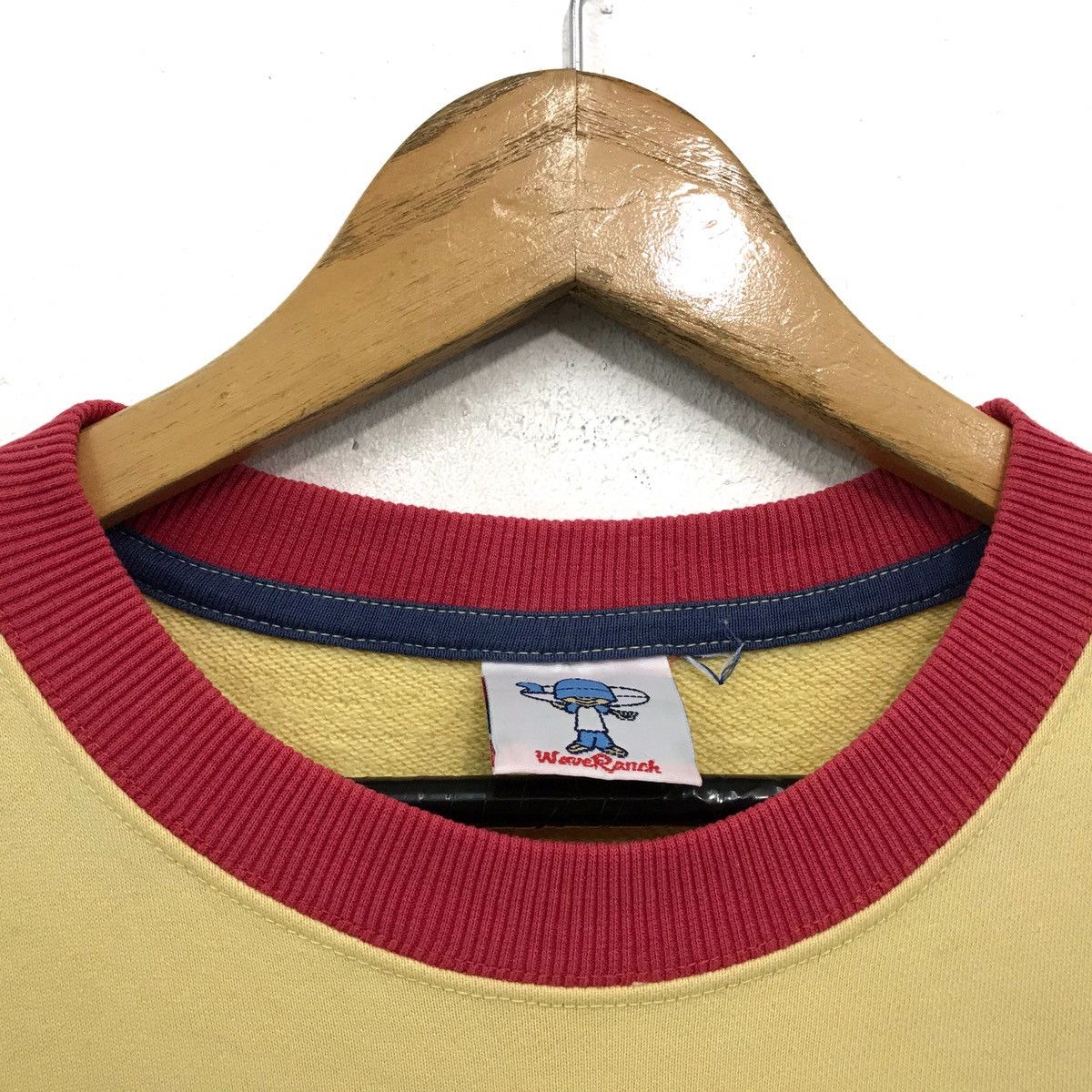 Japanese Brand Vintage Wave Ranch Sweatshirt Biglogo Spellout Wave Ranch Size US M / EU 48-50 / 2 - 9 Thumbnail