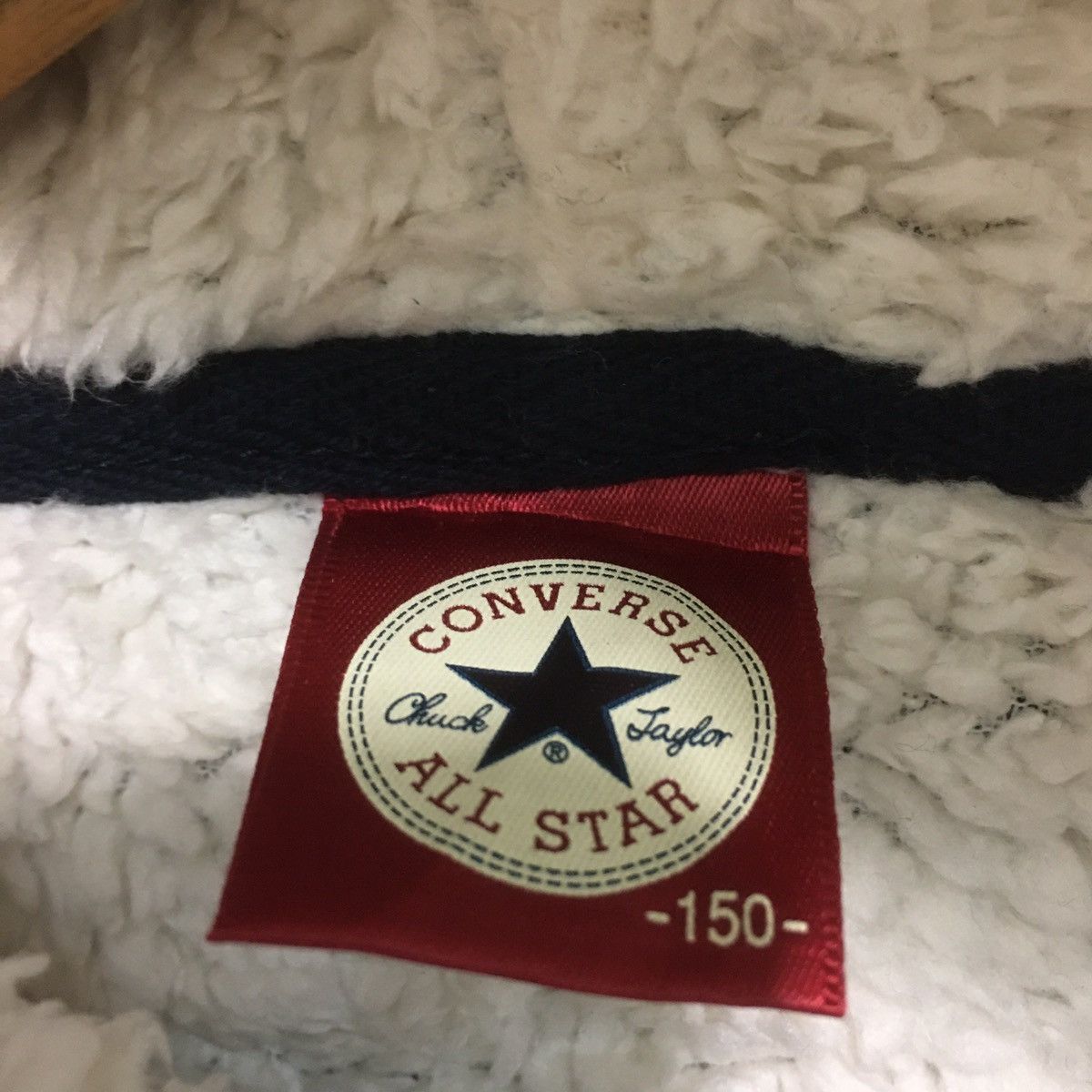 Converse × Vintage Converse Hoodies SweatshirtZipper Spellout CONVERSE AllStar Size US XS / EU 42 / 0 - 7 Thumbnail