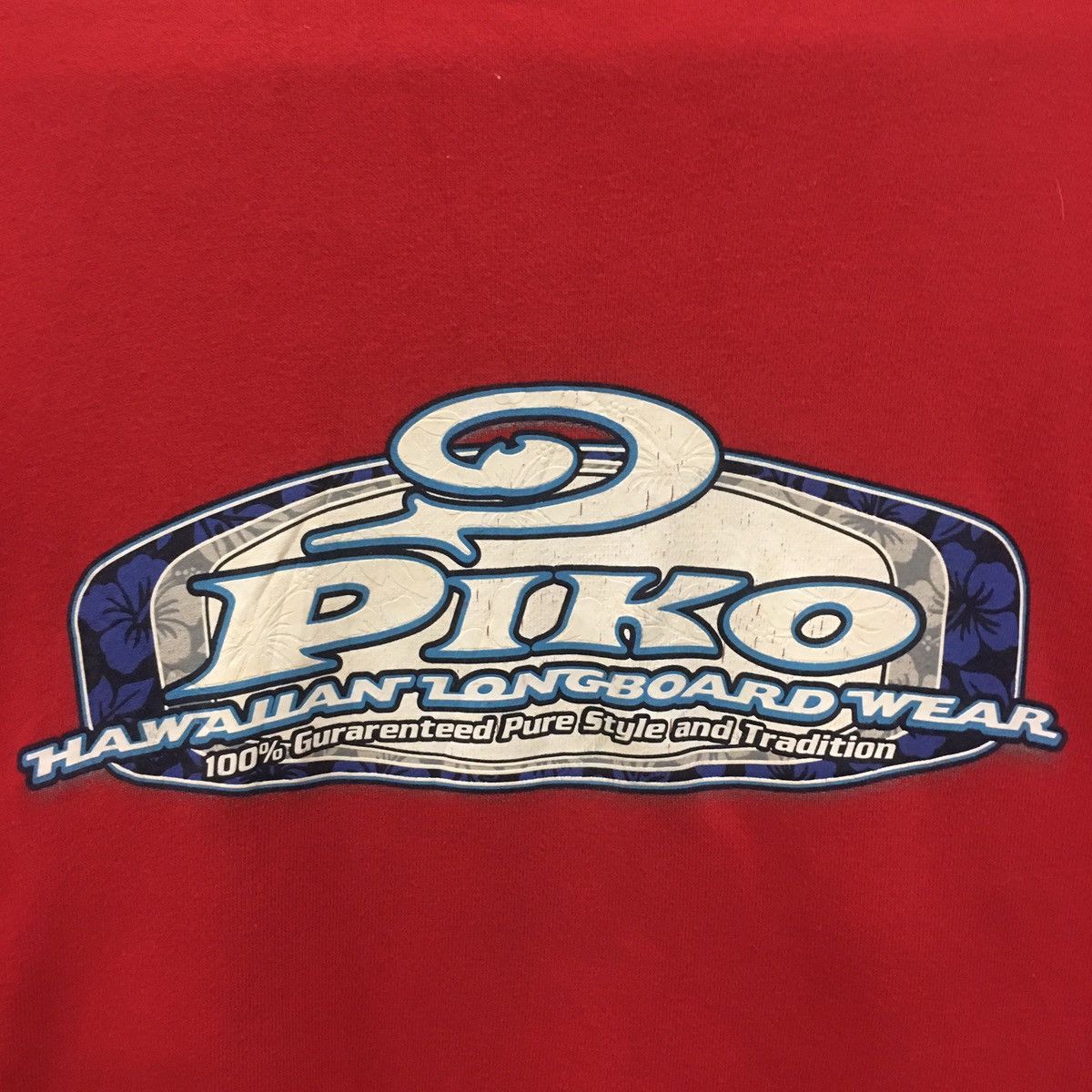 Vintage Vintage Piko Sweatshirt Biglogo Spellout Piko Surf Hawaii Size US M / EU 48-50 / 2 - 6 Thumbnail