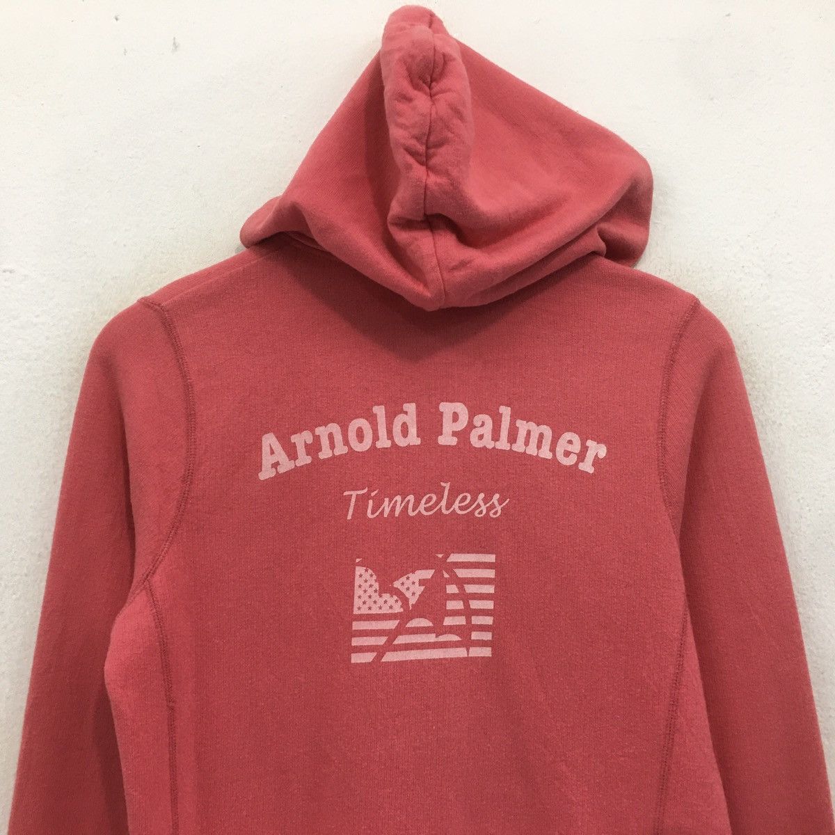 Japanese Brand × Vintage Arnold Palmer Hoodie Sweatshirt BigLogo Spell Arnold Palmer Size US S / EU 44-46 / 1 - 8 Thumbnail