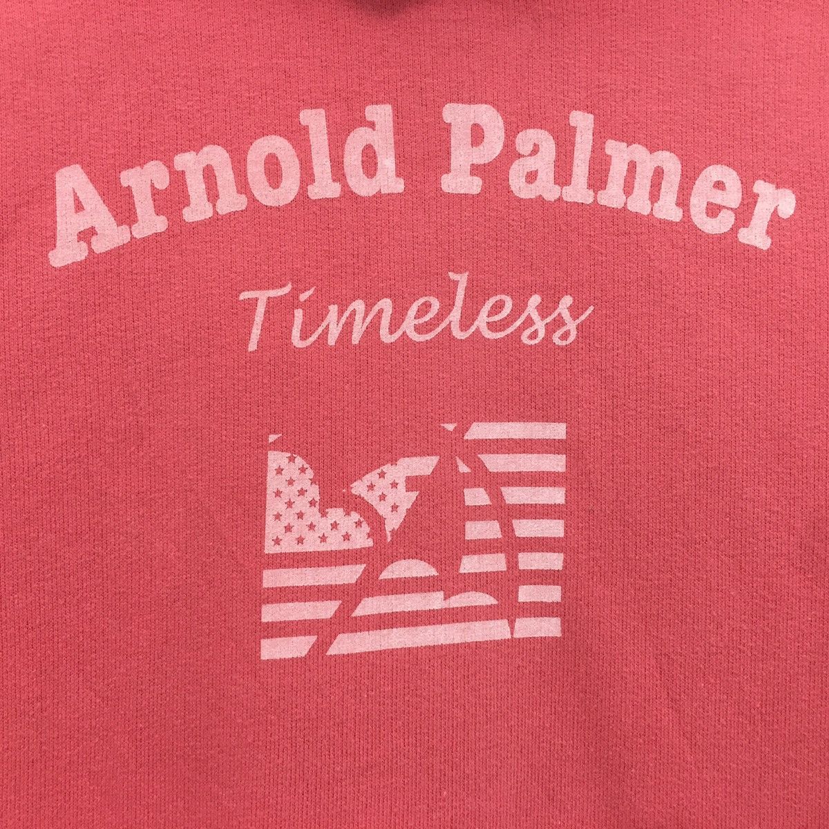 Japanese Brand × Vintage Arnold Palmer Hoodie Sweatshirt BigLogo Spell Arnold Palmer Size US S / EU 44-46 / 1 - 2 Thumbnail