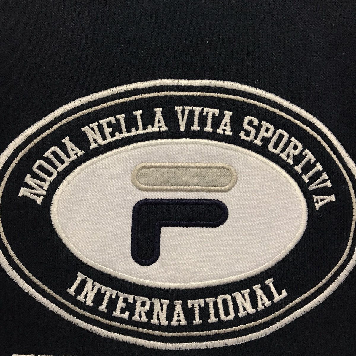 Fila × Japanese Brand × Vintage Vintage Fila Sweatshirt Biglogo Fila Crewneck Embroidery Size US L / EU 52-54 / 3 - 8 Thumbnail