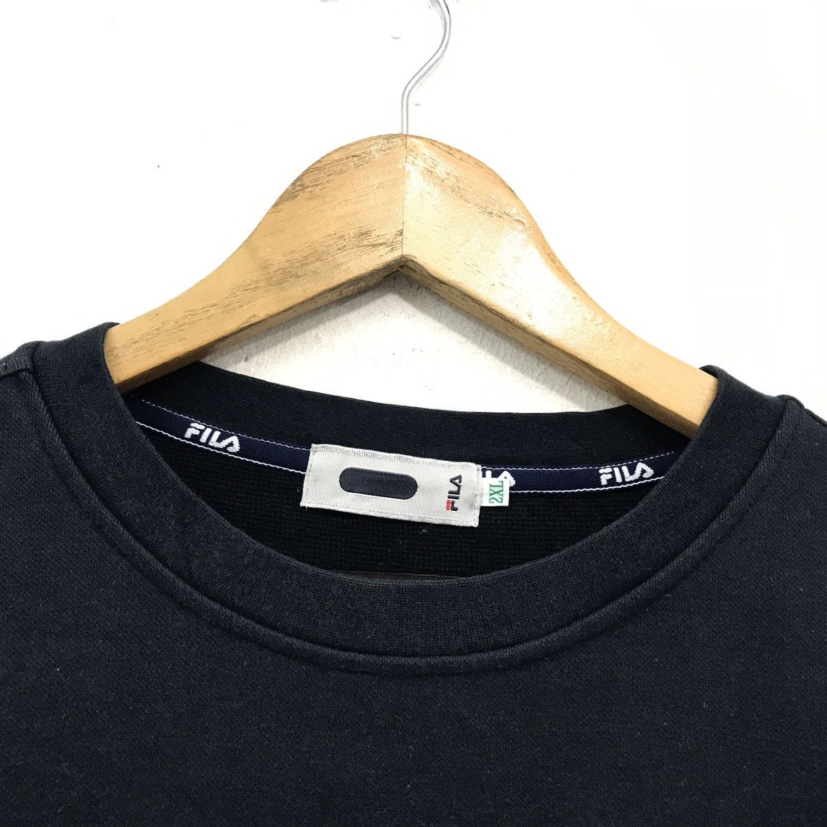 Fila × Japanese Brand × Vintage Vintage Fila Sweatshirt Biglogo Fila Crewneck Embroidery Size US L / EU 52-54 / 3 - 9 Thumbnail