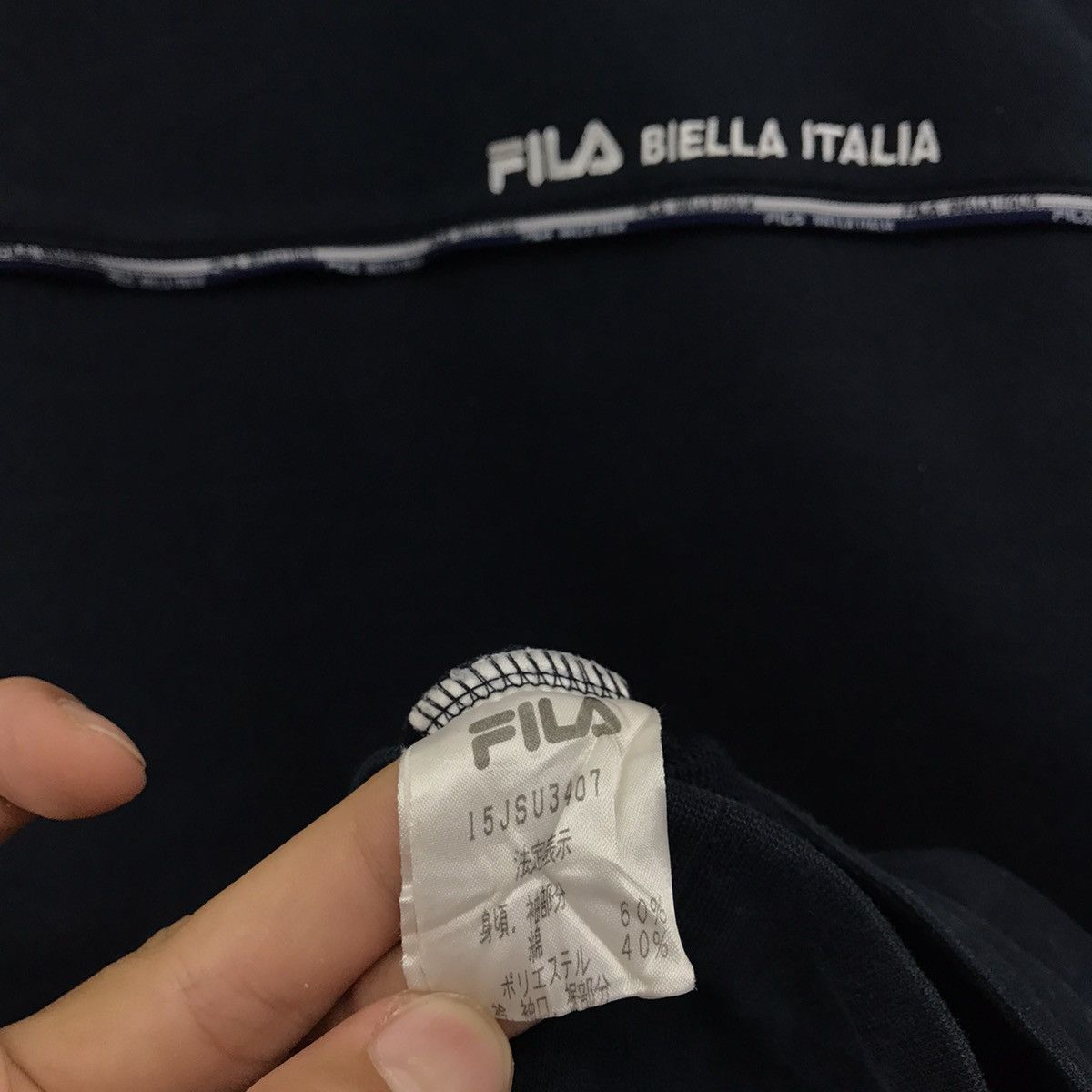 Fila × Japanese Brand × Vintage Vintage Fila Sweatshirt Biglogo Fila Crewneck Embroidery Size US L / EU 52-54 / 3 - 12 Thumbnail