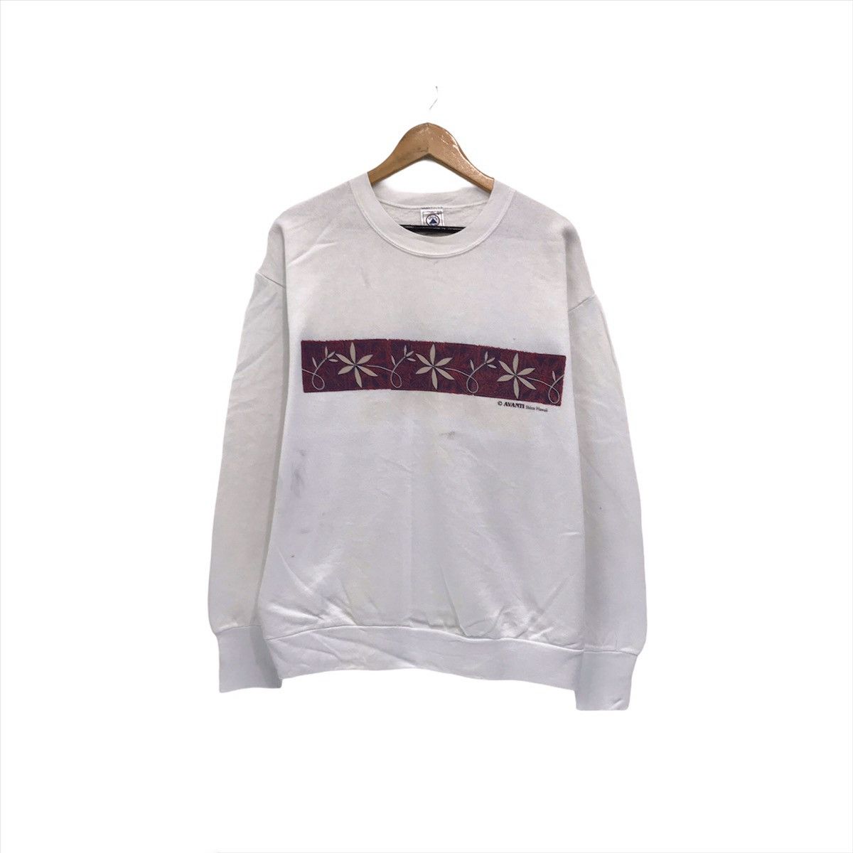Delta Vintage Hawaii Sweatshirt BiglogoDesign Hawai CrewNeck Surf Size US M / EU 48-50 / 2 - 1 Thumbnail