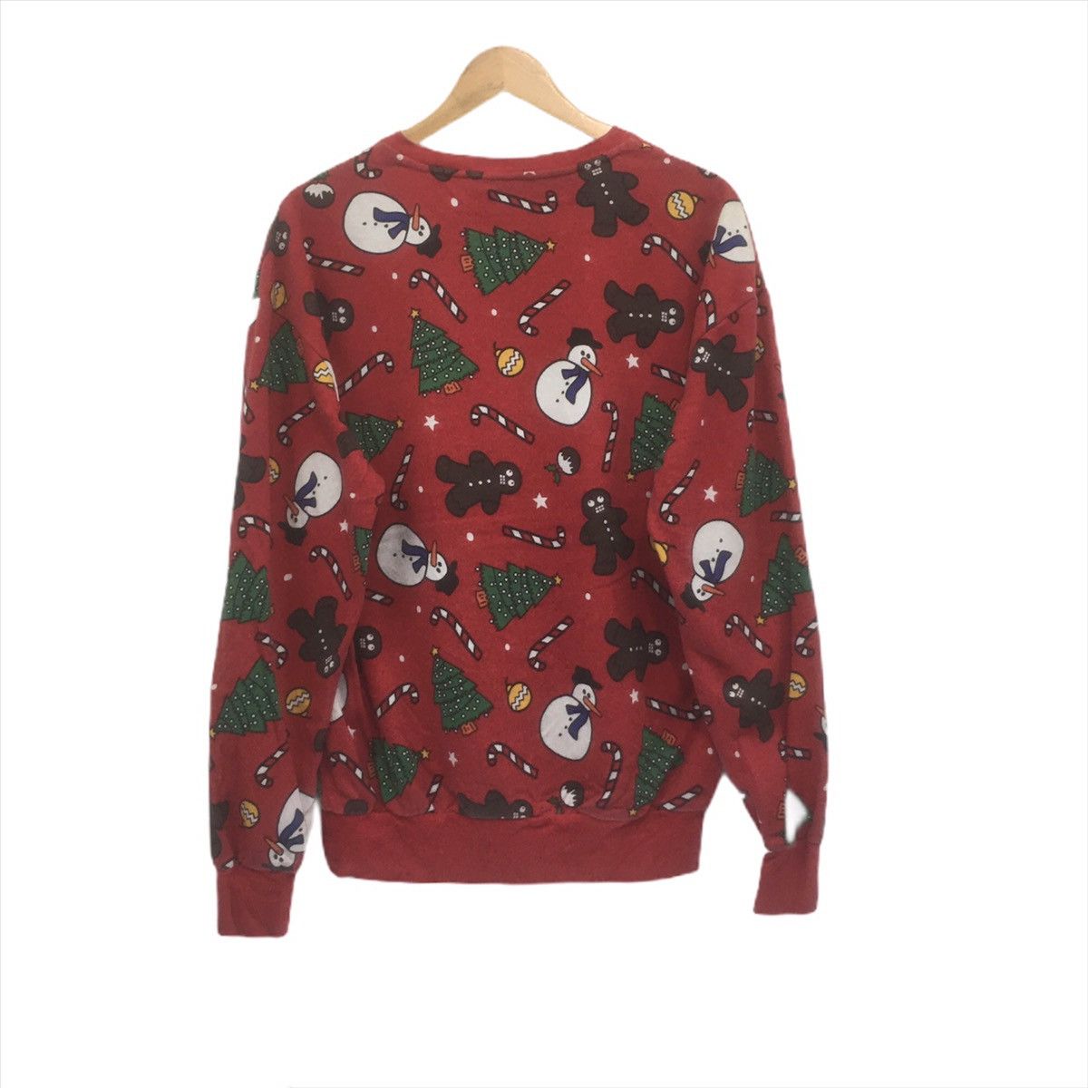 Japanese Brand × Other Vintage FullPrint CHRISTMAS Sweatshirt Crewneck BigLogo Size US M / EU 48-50 / 2 - 2 Thumbnail