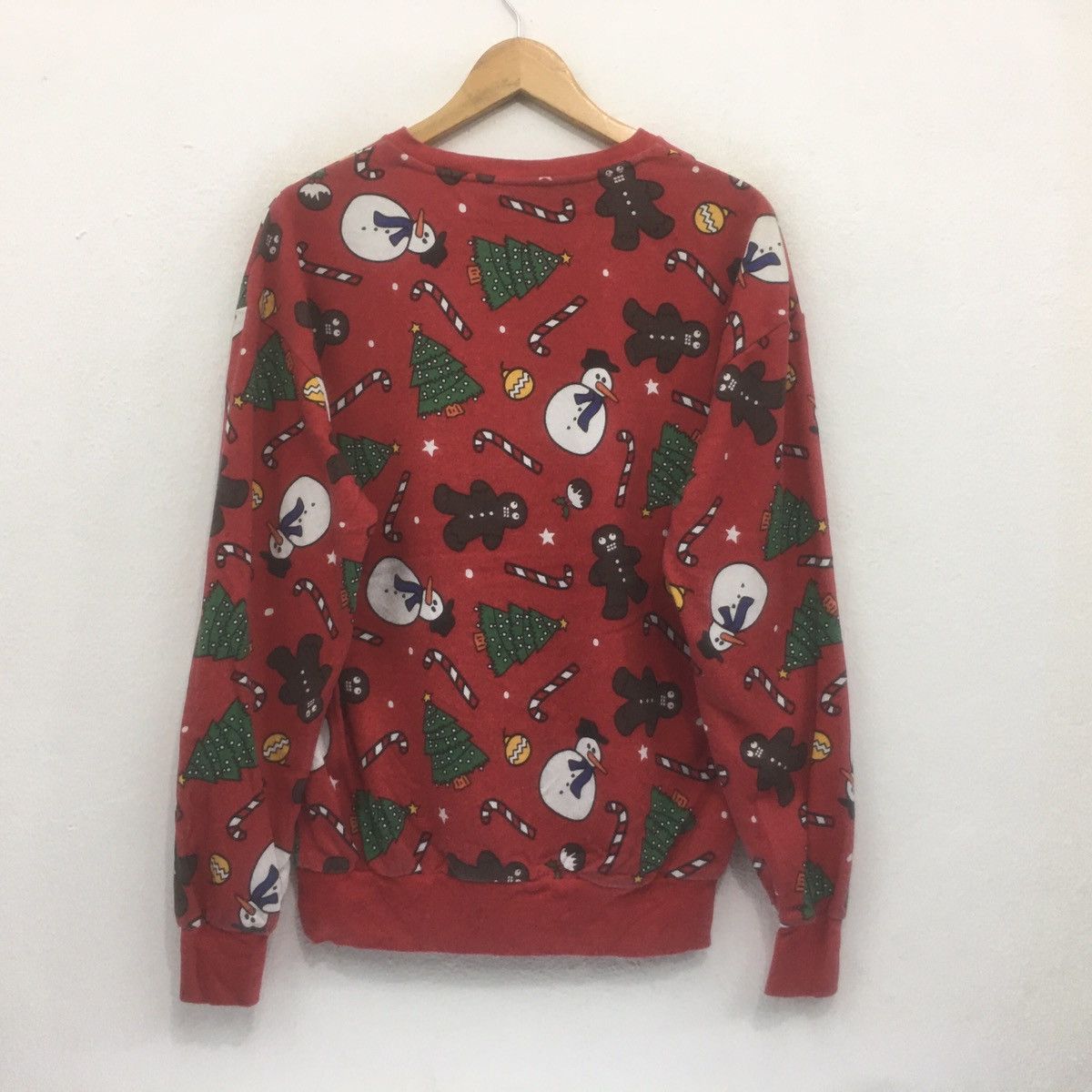 Japanese Brand × Other Vintage FullPrint CHRISTMAS Sweatshirt Crewneck BigLogo Size US M / EU 48-50 / 2 - 5 Thumbnail