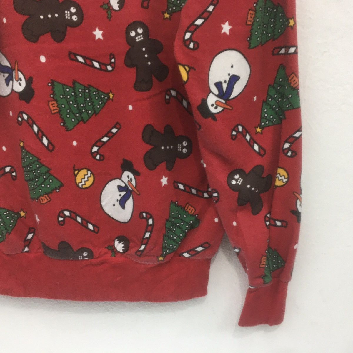 Japanese Brand × Other Vintage FullPrint CHRISTMAS Sweatshirt Crewneck BigLogo Size US M / EU 48-50 / 2 - 6 Thumbnail