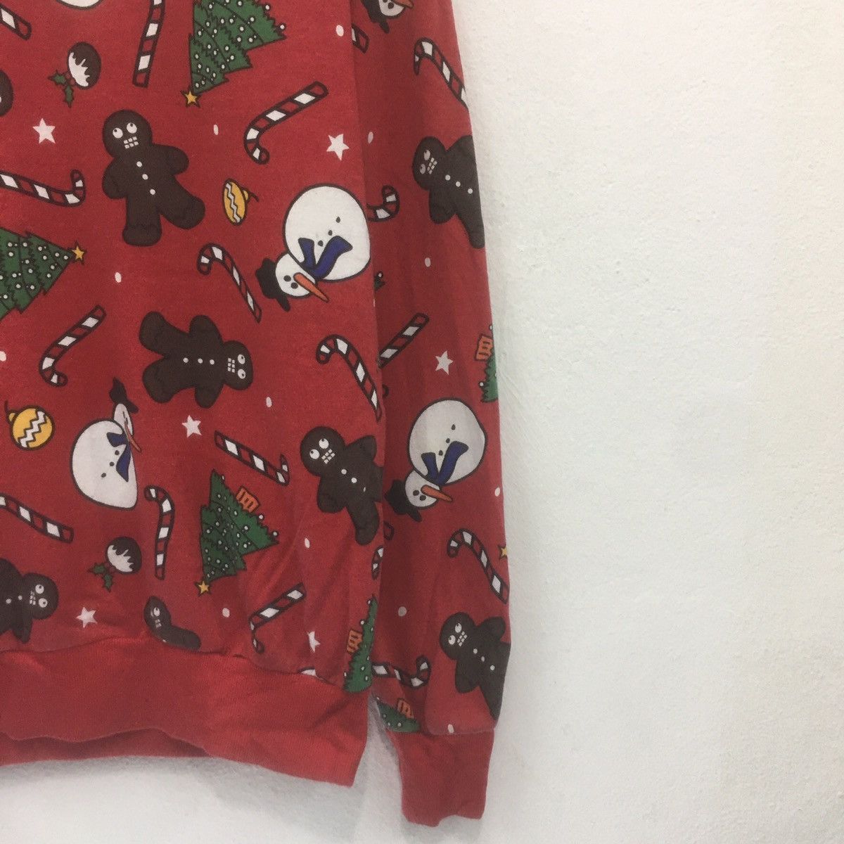Japanese Brand × Other Vintage FullPrint CHRISTMAS Sweatshirt Crewneck BigLogo Size US M / EU 48-50 / 2 - 4 Thumbnail