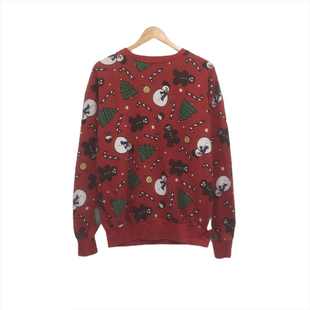 Japanese Brand × Other Vintage FullPrint CHRISTMAS Sweatshirt Crewneck BigLogo Size US M / EU 48-50 / 2 - 1 Thumbnail
