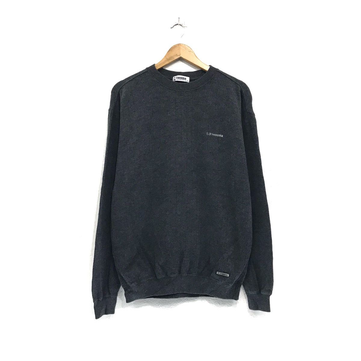 Japanese Brand × Renoma × Vintage Renoma SweatshirtCrewneck BigLogo Spellout U.P RENOMA Jeans Size US M / EU 48-50 / 2 - 3 Thumbnail