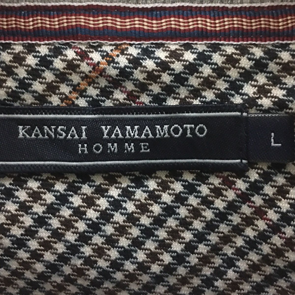 Japanese Brand × Kansai Yamamoto Vintage Kansai Yamamoto Homme Half Zip Sweatshirt Size US M / EU 48-50 / 2 - 8 Thumbnail