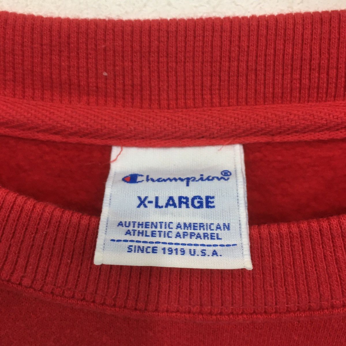 Champion × Vintage Champion Sweatshirt Crewneck Small Logo Champion Sweater Size US L / EU 52-54 / 3 - 3 Thumbnail