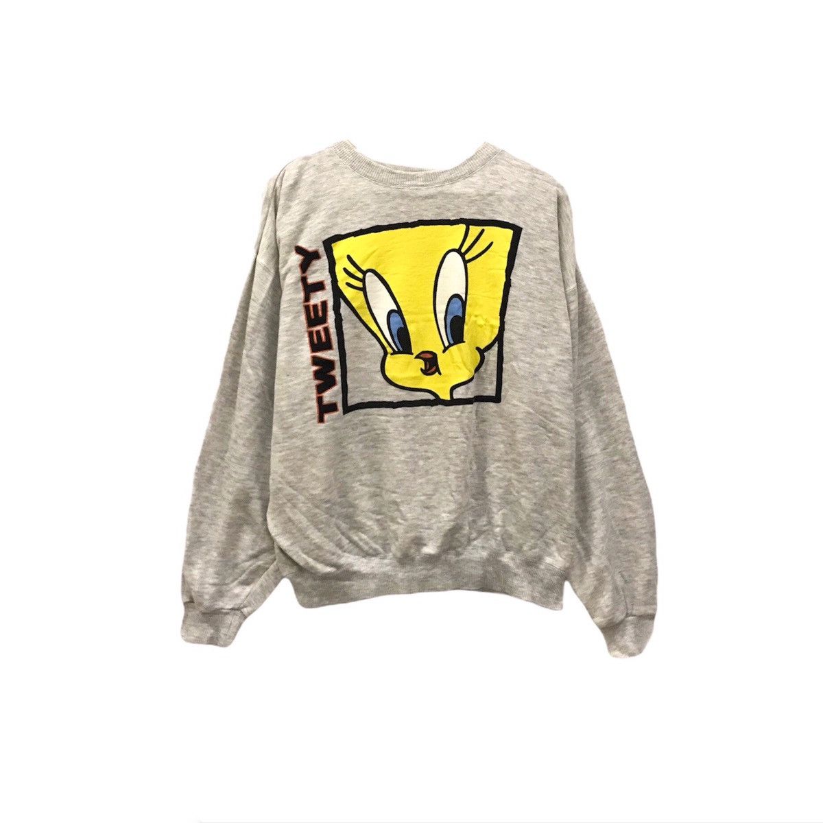 Cartoon Network × Disney × Vintage Tweety Sweatshirt Crewneck Logo Tweety Design Looneytunes Size US L / EU 52-54 / 3 - 1 Thumbnail