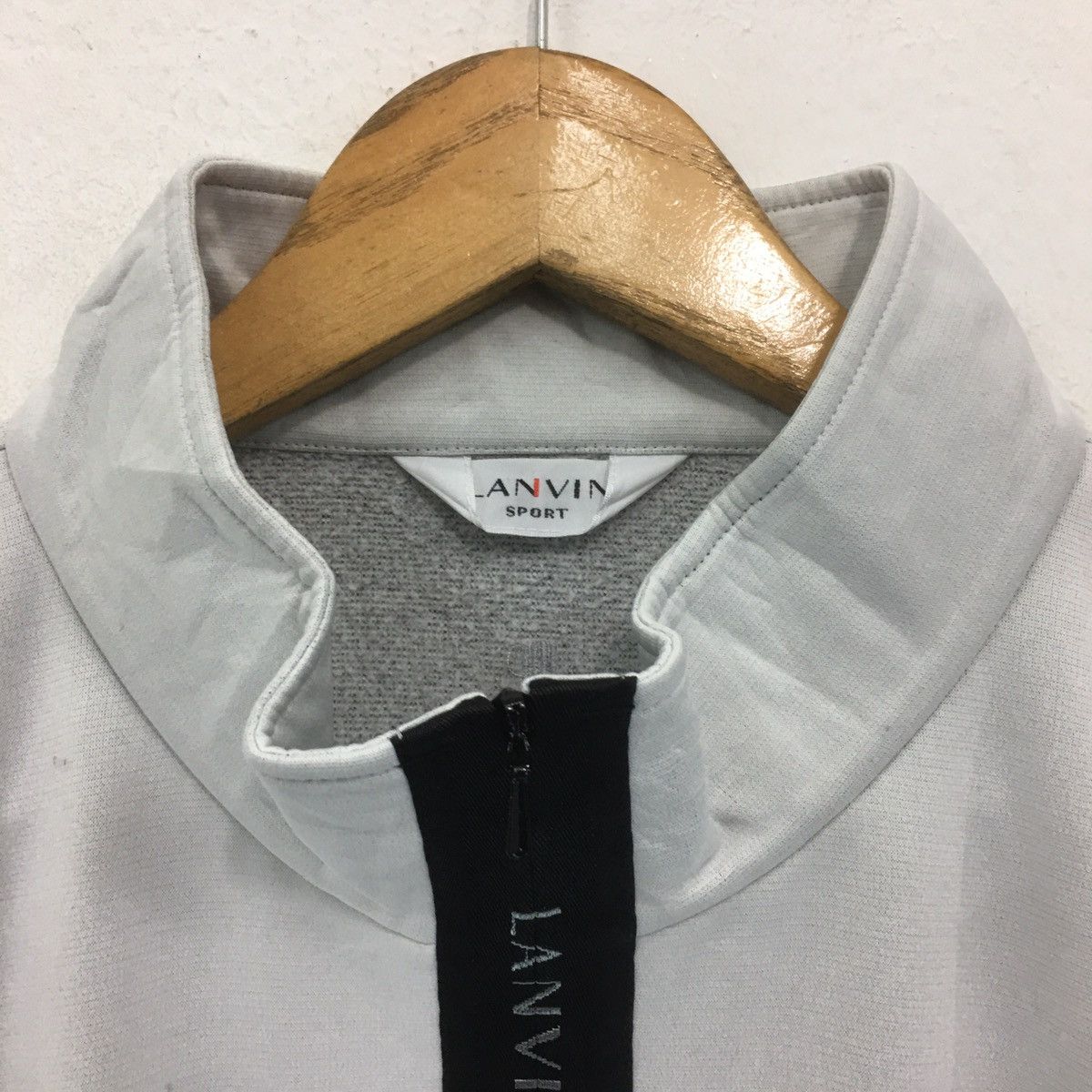 Lanvin Vintage LANVIN halfzip LANVIN SPORT Sweatshirt Lanvin Size US L / EU 52-54 / 3 - 8 Thumbnail