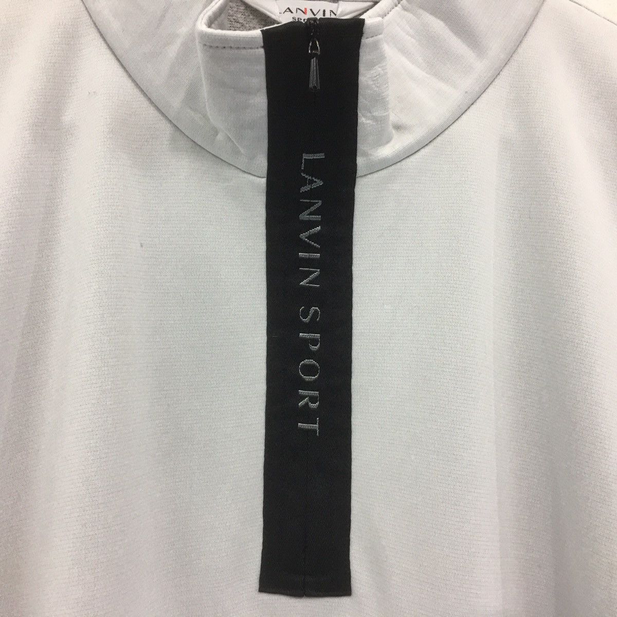 Lanvin Vintage LANVIN halfzip LANVIN SPORT Sweatshirt Lanvin Size US L / EU 52-54 / 3 - 3 Thumbnail