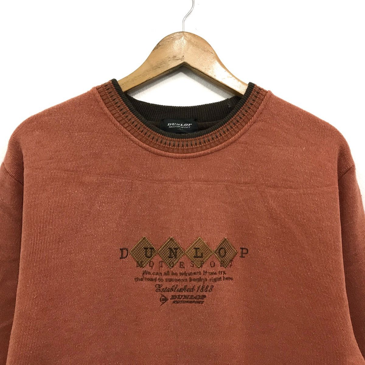 Dunlop × Sports Specialties Vintage Dunlop Motorsport Sweatshirt Dunlop CrewNeck Dunlop Size US M / EU 48-50 / 2 - 3 Thumbnail