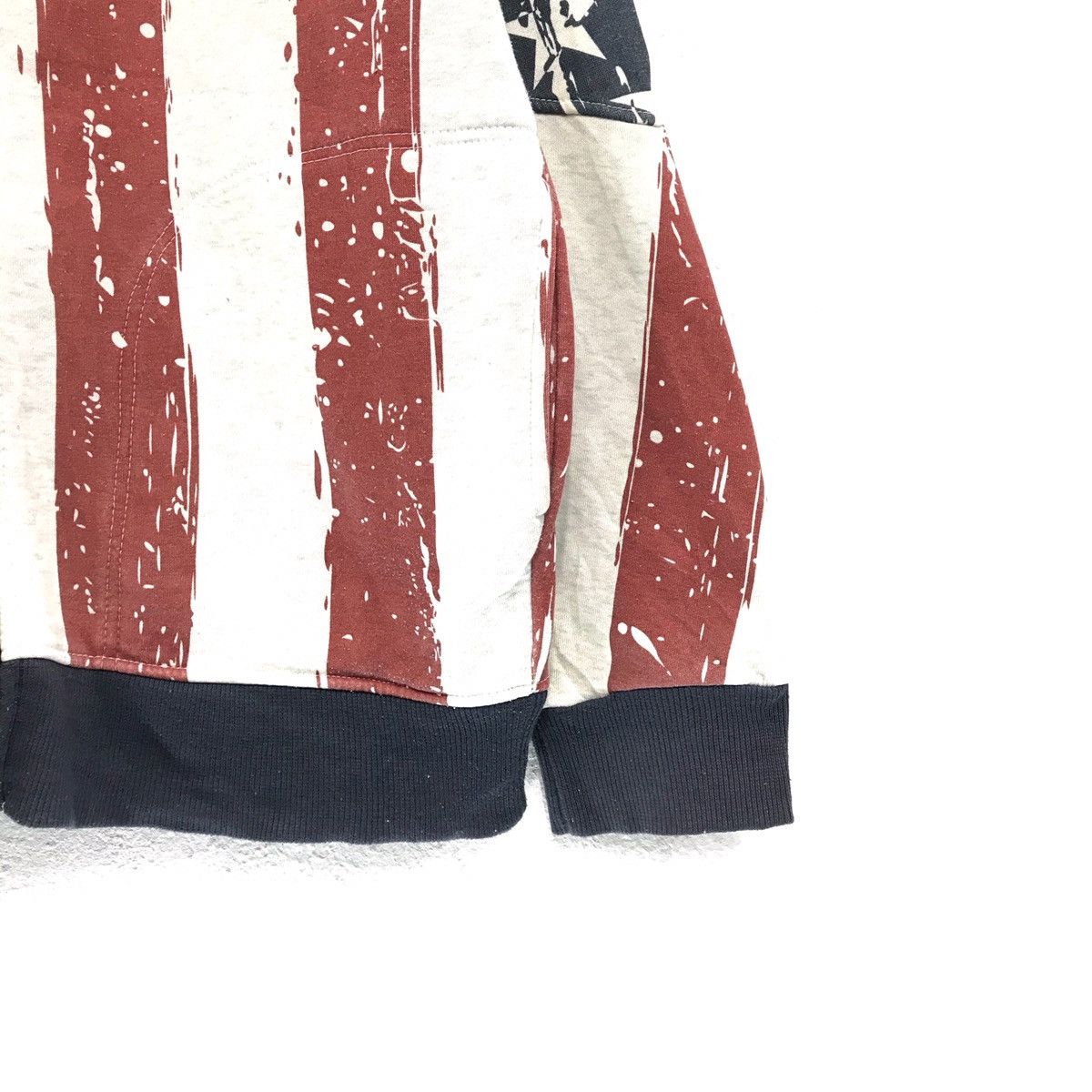 Japanese Brand Vintage Hoodies Full Print American Flag Size US M / EU 48-50 / 2 - 6 Thumbnail