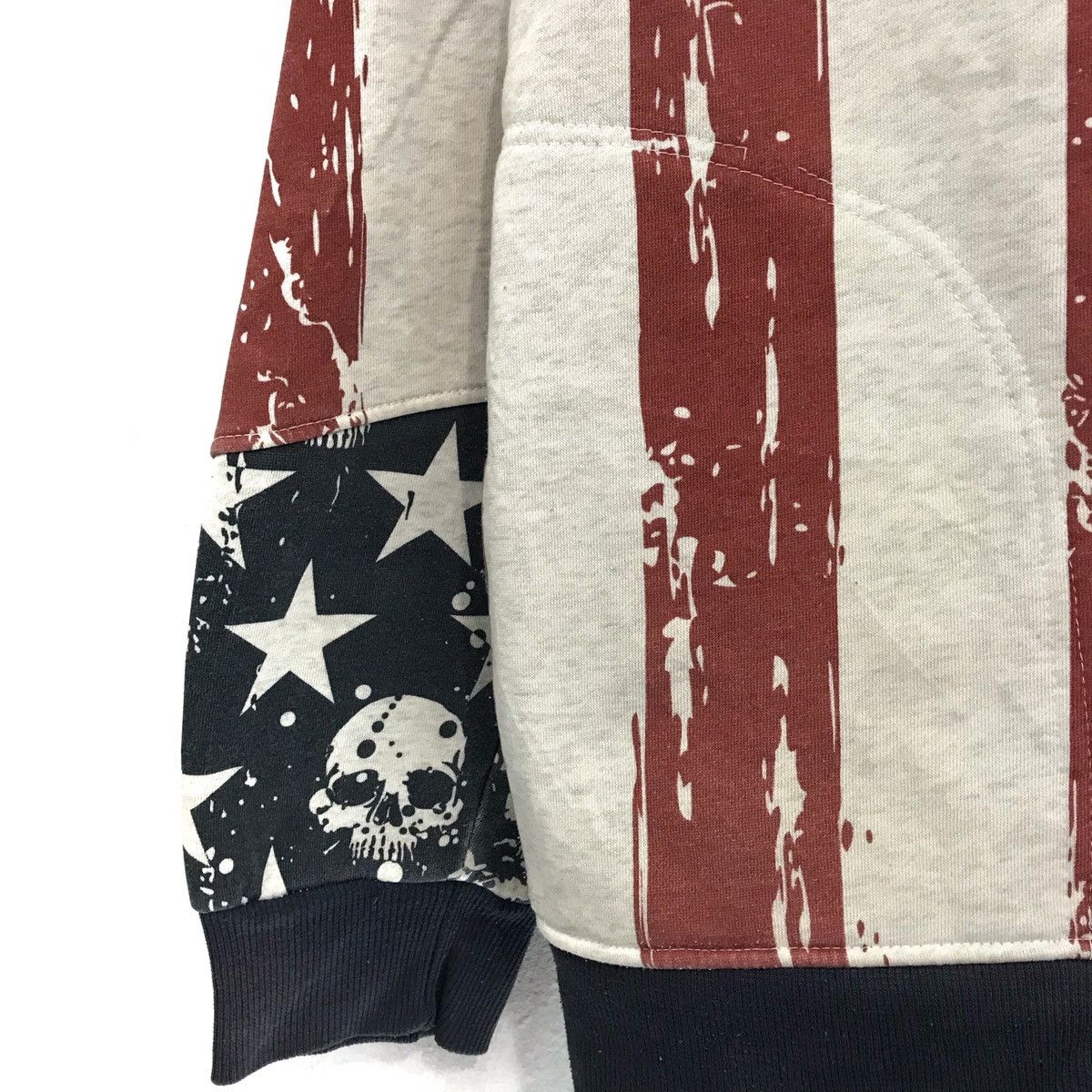 Japanese Brand Vintage Hoodies Full Print American Flag Size US M / EU 48-50 / 2 - 5 Thumbnail