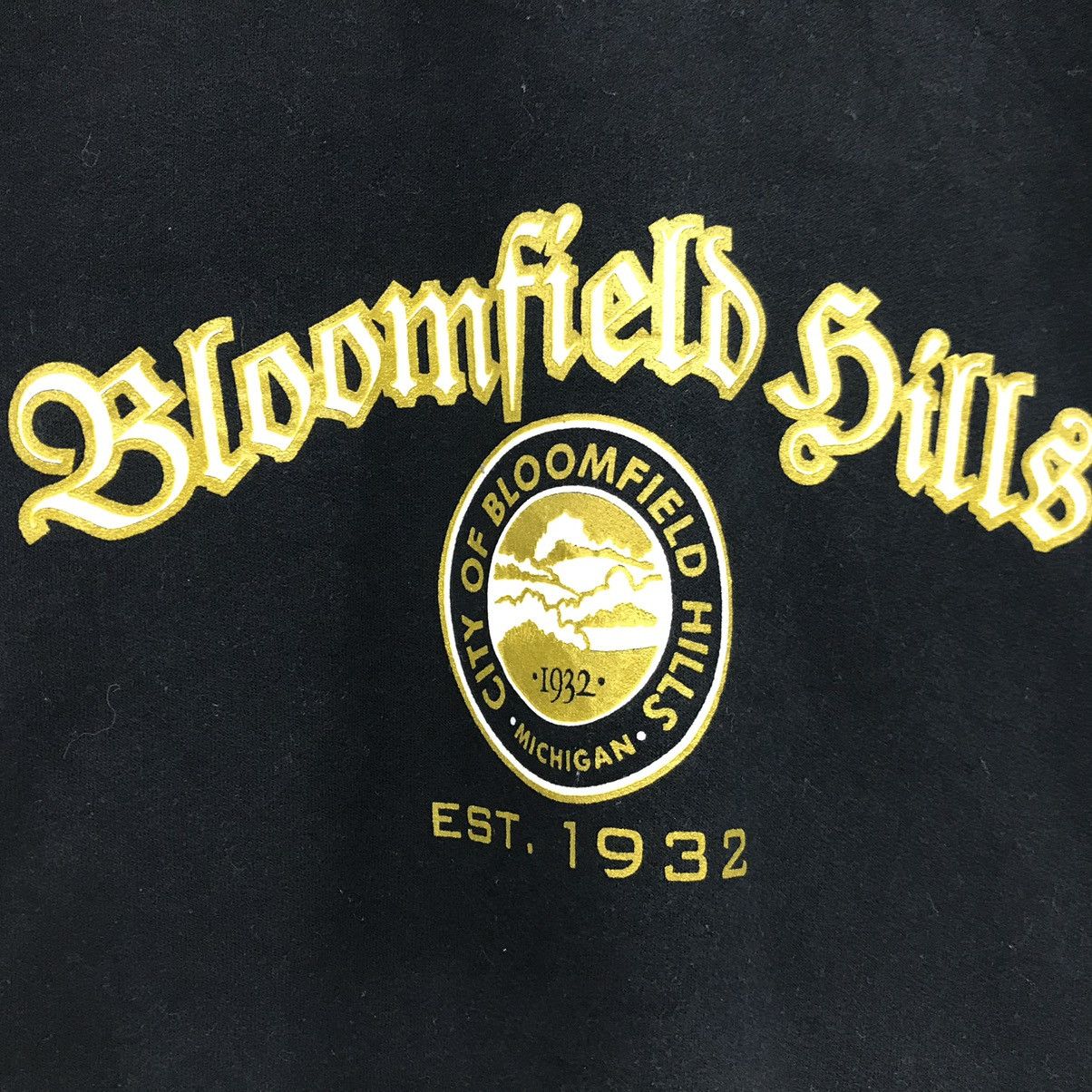 Vintage Michigan Sweatshirt Bloomfield Hills OaklandCounty Michigan Size US L / EU 52-54 / 3 - 3 Thumbnail