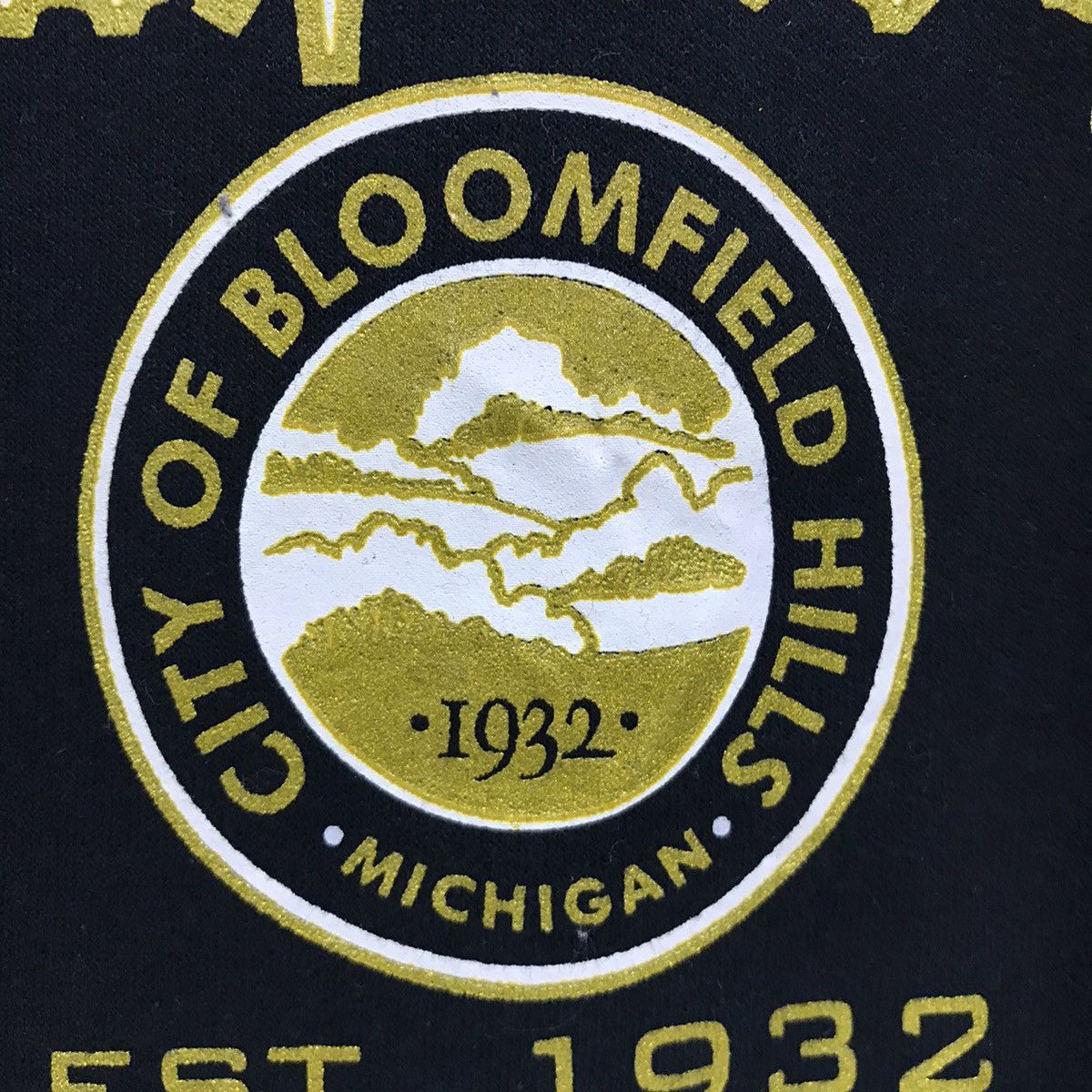 Vintage Michigan Sweatshirt Bloomfield Hills OaklandCounty Michigan Size US L / EU 52-54 / 3 - 4 Thumbnail
