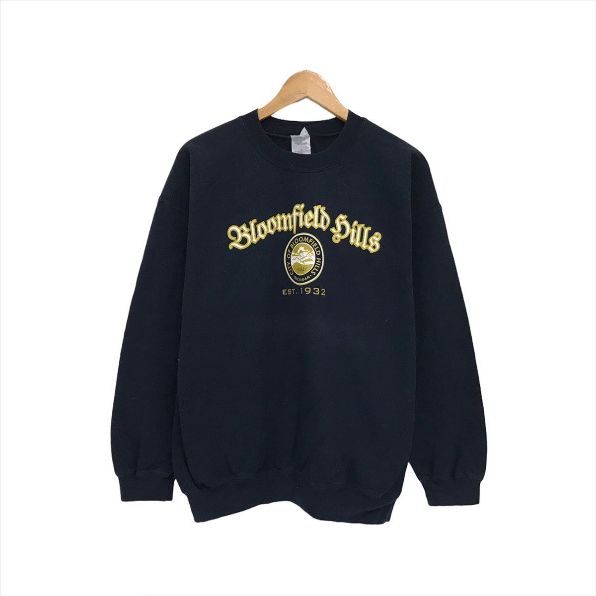 Vintage Michigan Sweatshirt Bloomfield Hills OaklandCounty Michigan Size US L / EU 52-54 / 3 - 1 Thumbnail