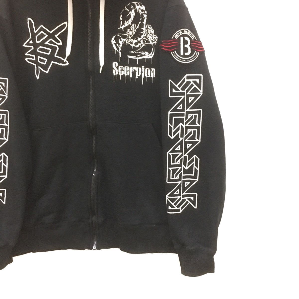 Rockstar Games Raggastar Scorpion Kingsize Hoodie Biglogo Sweatshirt Size US M / EU 48-50 / 2 - 6 Thumbnail