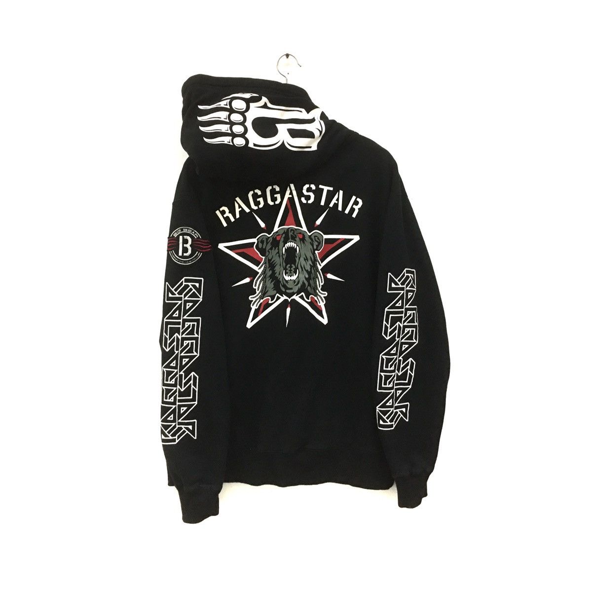 Rockstar Games Raggastar Scorpion Kingsize Hoodie Biglogo Sweatshirt Size US M / EU 48-50 / 2 - 3 Thumbnail