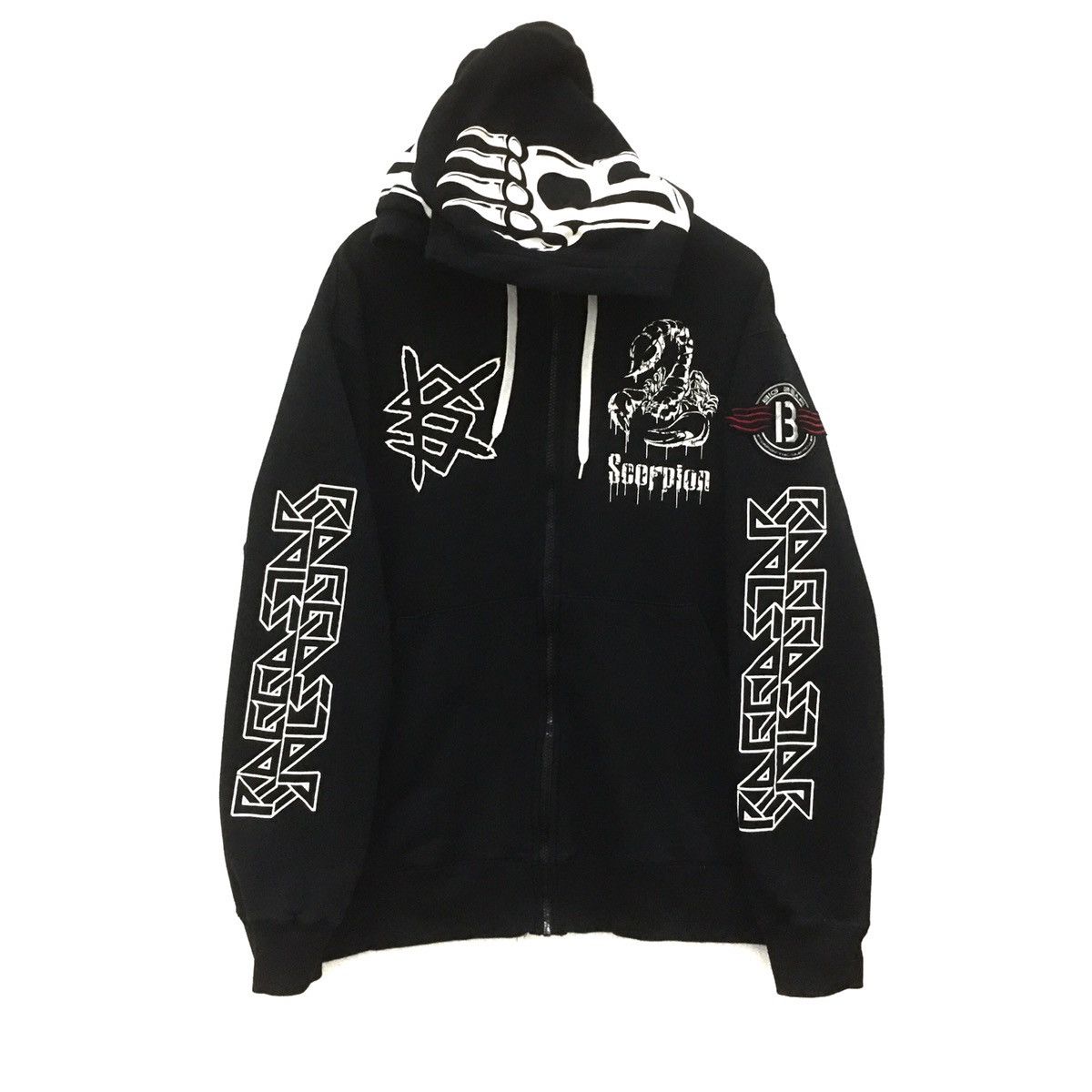 Rockstar Games Raggastar Scorpion Kingsize Hoodie Biglogo Sweatshirt Size US M / EU 48-50 / 2 - 2 Thumbnail