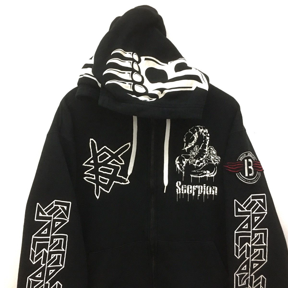 Rockstar Games Raggastar Scorpion Kingsize Hoodie Biglogo Sweatshirt Size US M / EU 48-50 / 2 - 4 Thumbnail