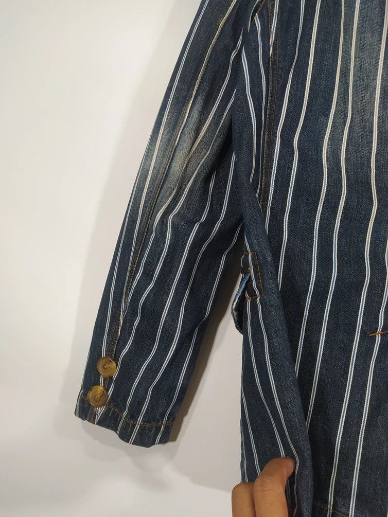 Japanese Brand × Vintage 1492 Miles Denim Button Jacket Size US S / EU 44-46 / 1 - 7 Thumbnail
