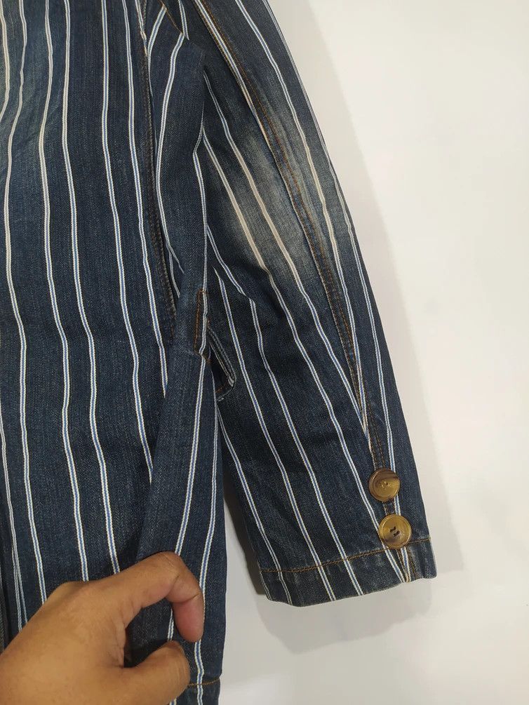 Japanese Brand × Vintage 1492 Miles Denim Button Jacket Size US S / EU 44-46 / 1 - 6 Thumbnail