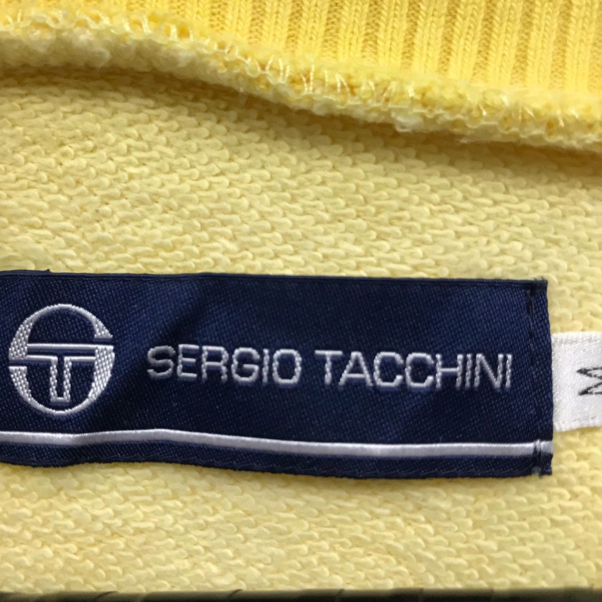 Sergio Tacchini × Vintage Vintage Sergio Tacchini Sweatshirt CrewNeck Biglogo Size US M / EU 48-50 / 2 - 7 Thumbnail