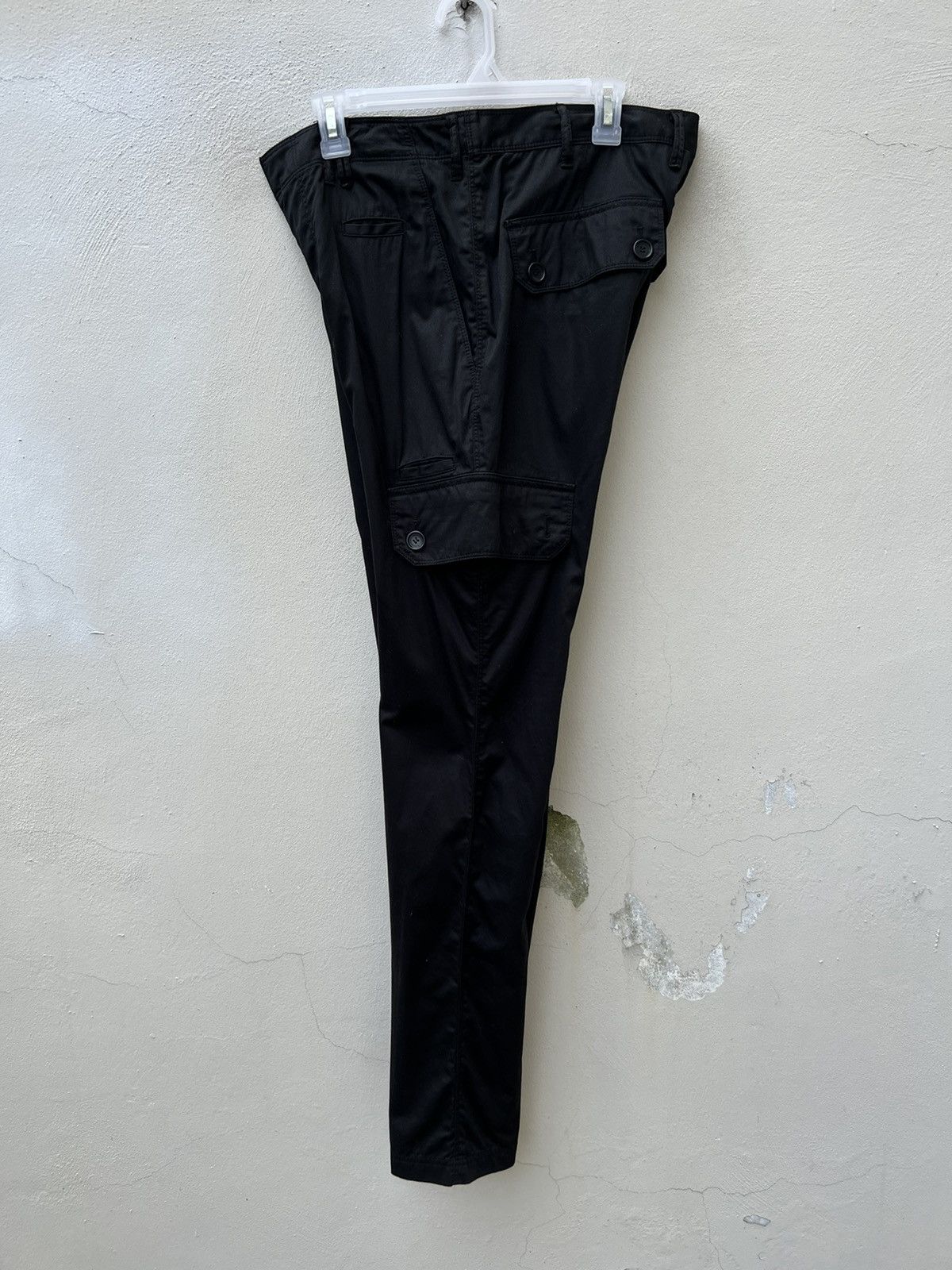 Neil Barrett Neil Barret Stretchable Black Cargo Trouser Pant Size US 32 / EU 48 - 18 Thumbnail