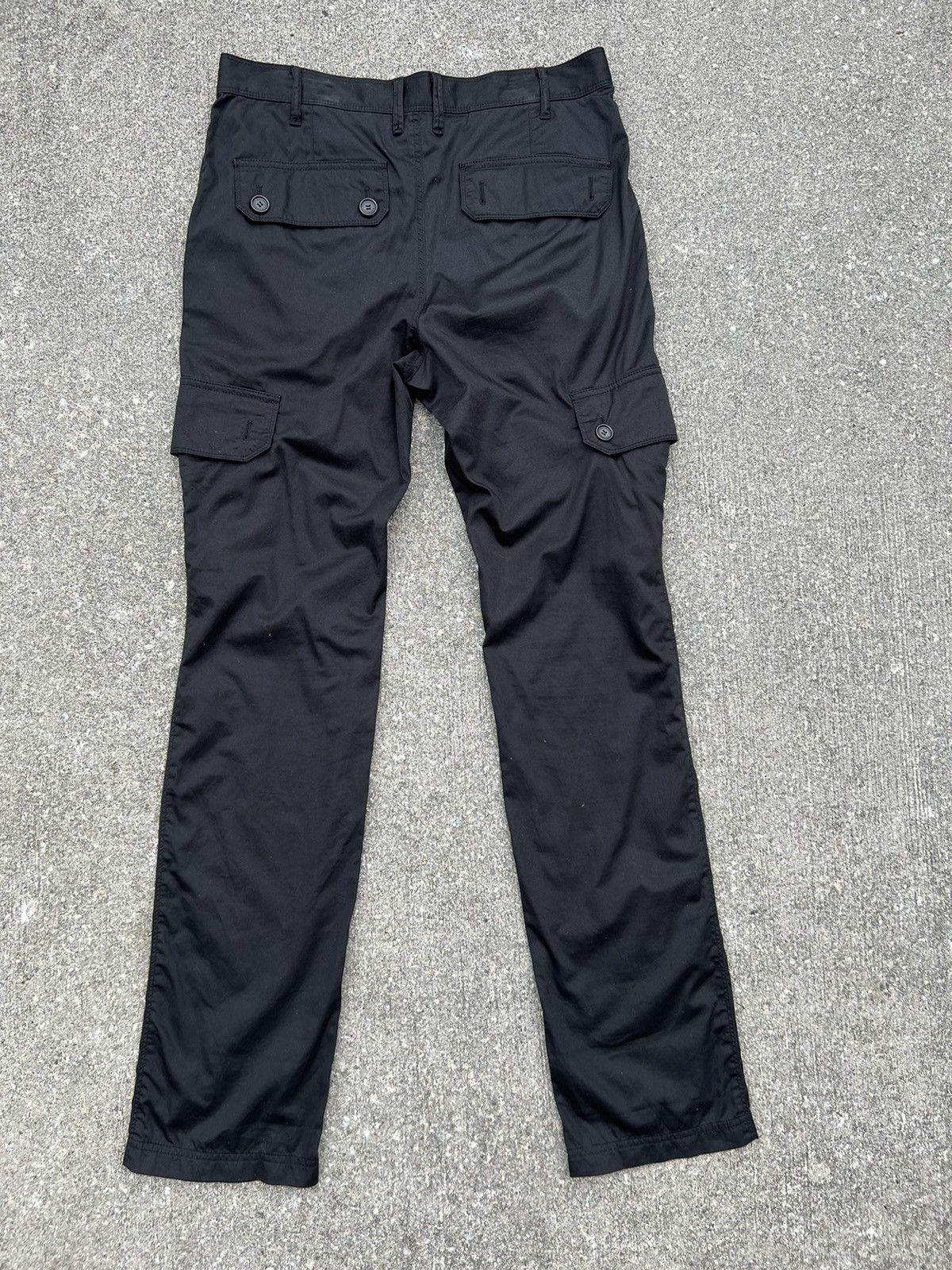 Neil Barrett Neil Barret Stretchable Black Cargo Trouser Pant Size US 32 / EU 48 - 5 Thumbnail