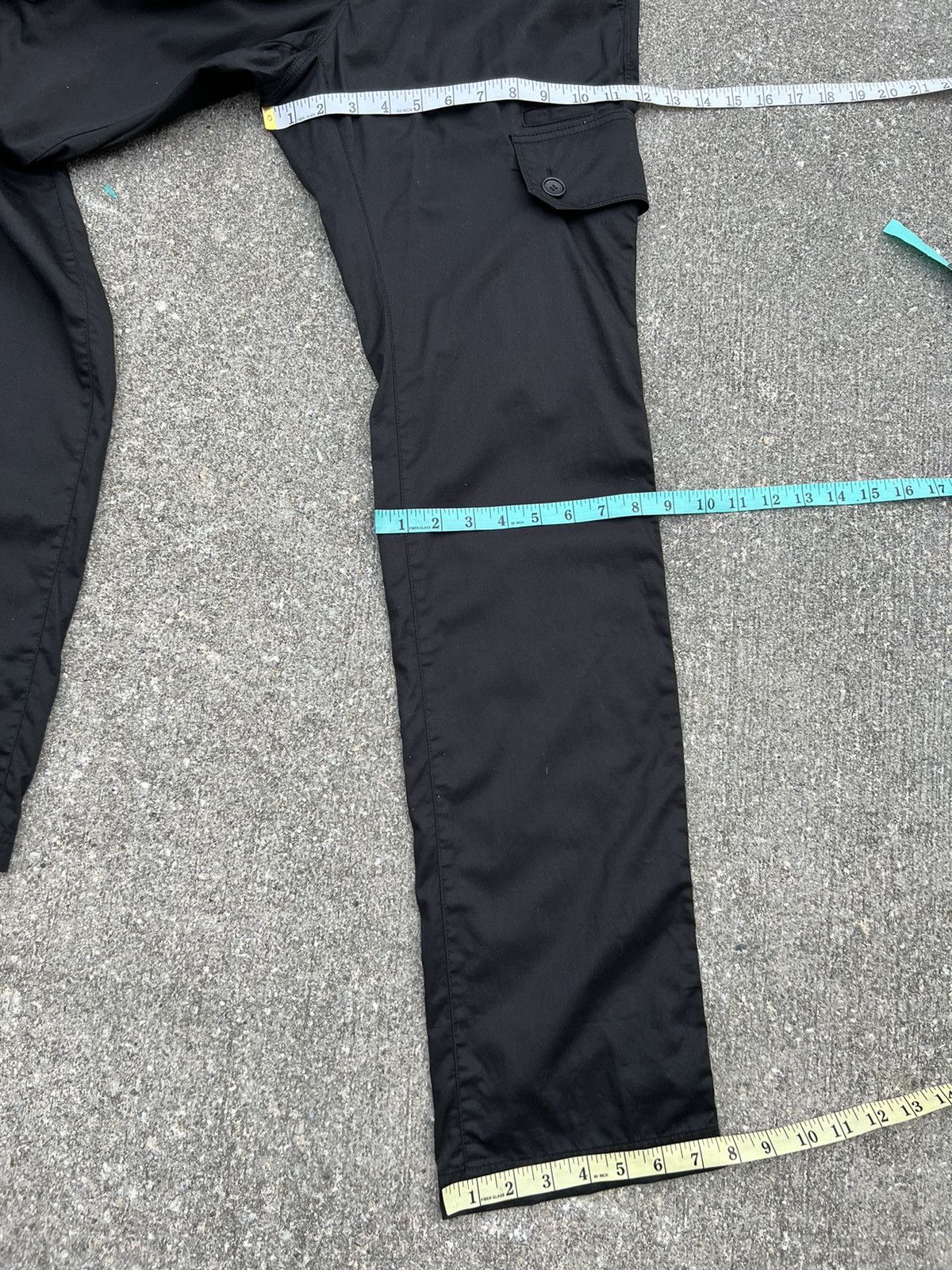 Neil Barrett Neil Barret Stretchable Black Cargo Trouser Pant Size US 32 / EU 48 - 3 Thumbnail