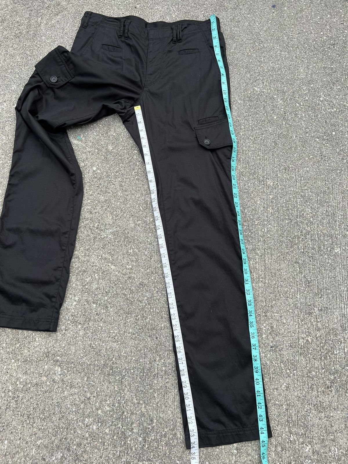 Neil Barrett Neil Barret Stretchable Black Cargo Trouser Pant Size US 32 / EU 48 - 4 Thumbnail