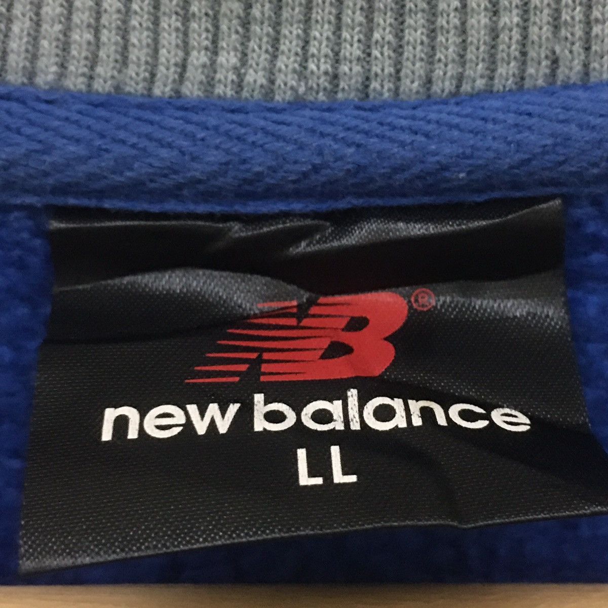 New Balance × Vintage Vintage New Balance Crew Neck Biglogo Sweatshirt Size US L / EU 52-54 / 3 - 6 Thumbnail