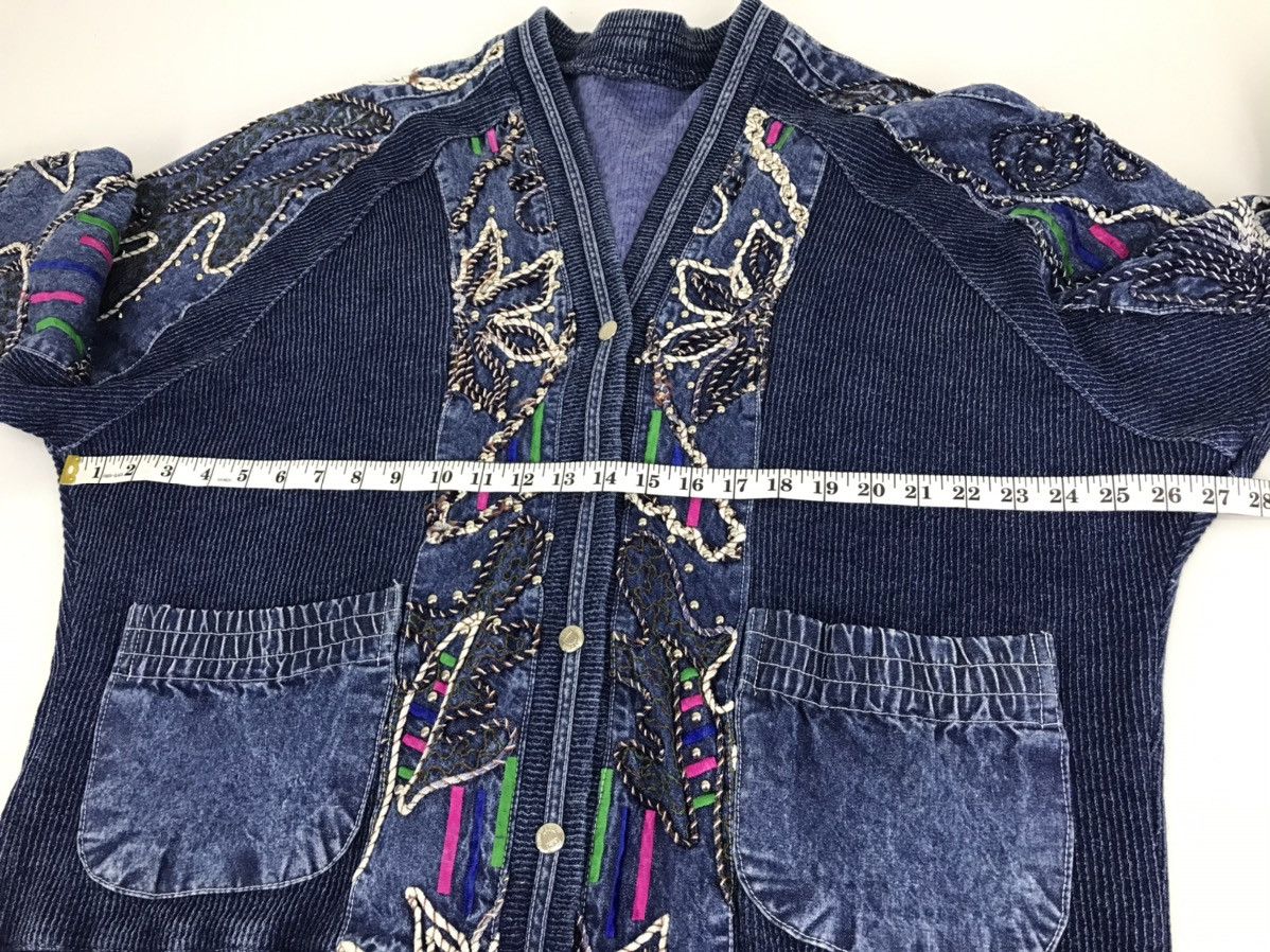 Other Cardigan Style Art Embroidery Sashiko Kapital Design Size US XL / EU 56 / 4 - 7 Thumbnail