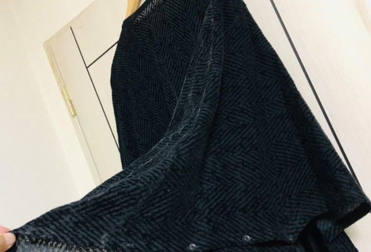 Yohji Yamamoto Pour Homme 19AW Poncho Size US L / EU 52-54 / 3 - 3 Thumbnail