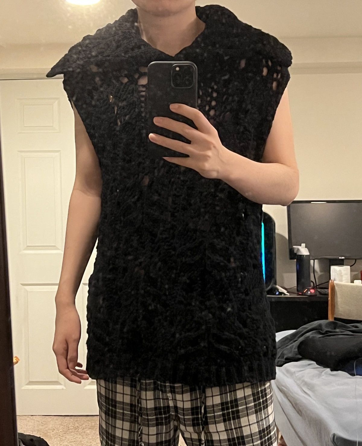 Dries Van Noten Dries van noten mandolin oversized wool sweater vest Size US S / EU 44-46 / 1 - 6 Thumbnail