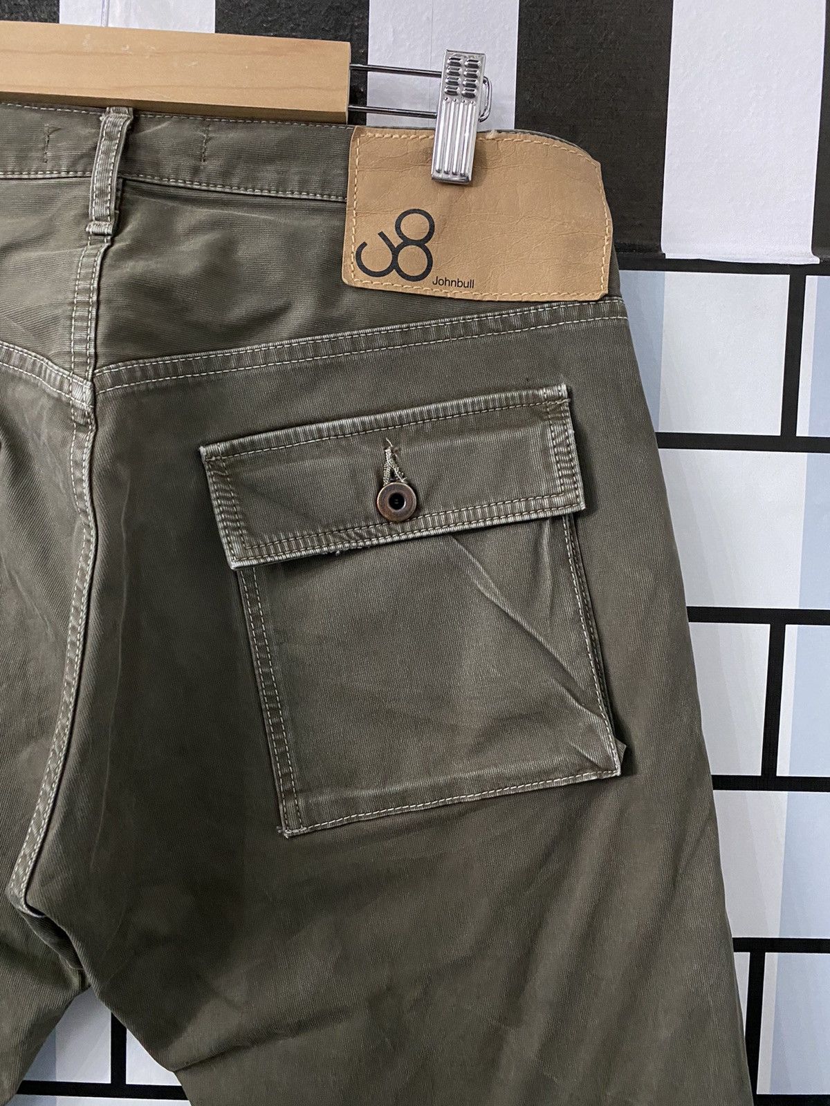 Johnbull × Vintage Vintage John Bull Bush Pants Faded Olive Size US 32 / EU 48 - 11 Thumbnail
